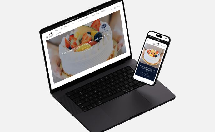 パティスリー ベックシュクレ　ECサイトデザイン