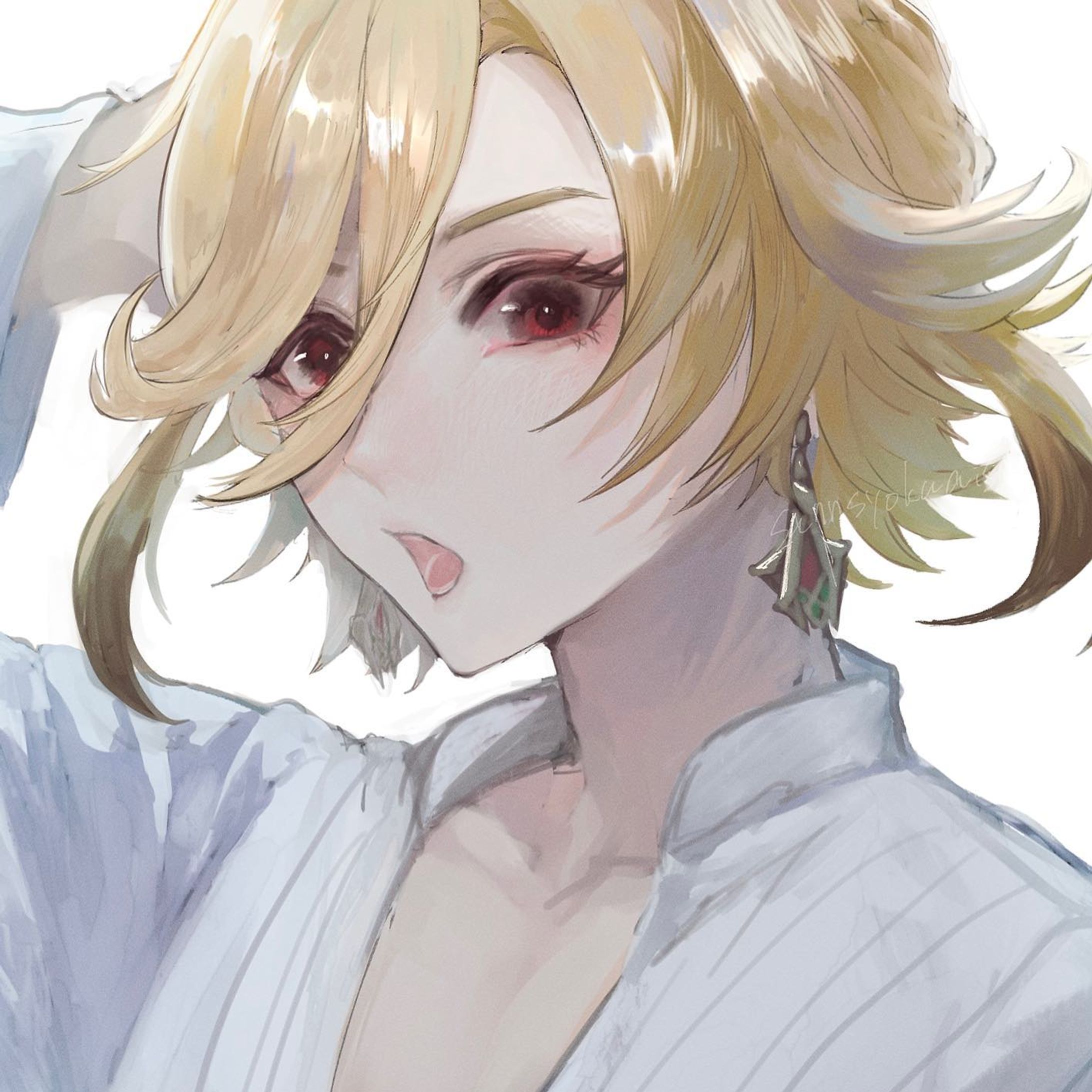 髪短いカヴェ

#原神 #GenshinImpact #イラスト#イラストグラム #絵#illustration #Illust #カーヴェ-1