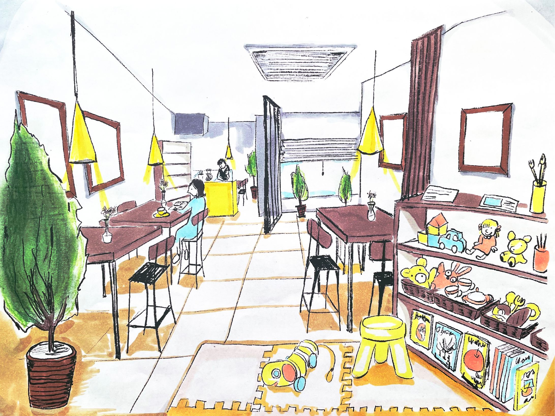 内覧イラスト　ご依頼品-1