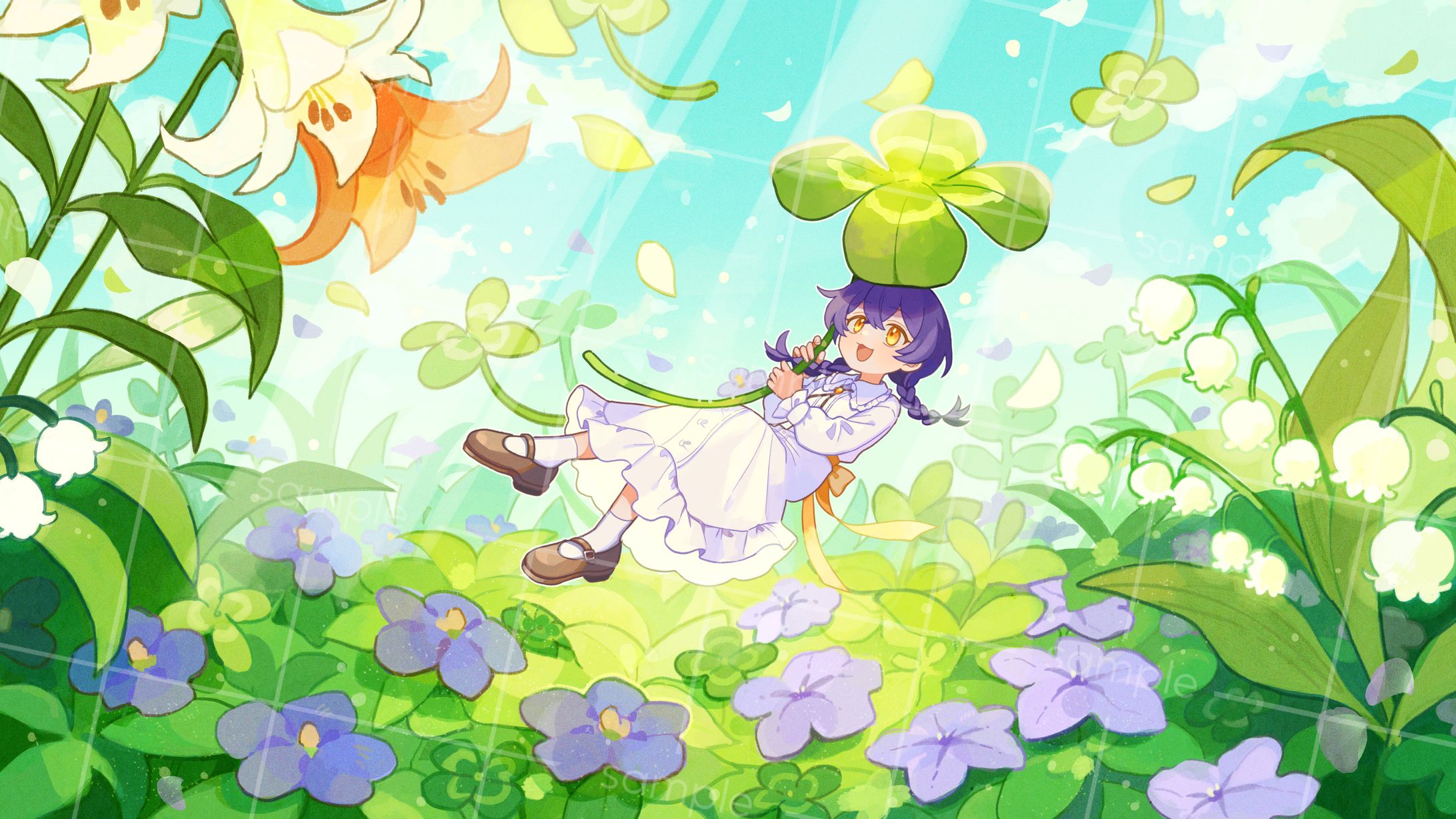 ヘッダー用イラスト/東雲まのは様-1