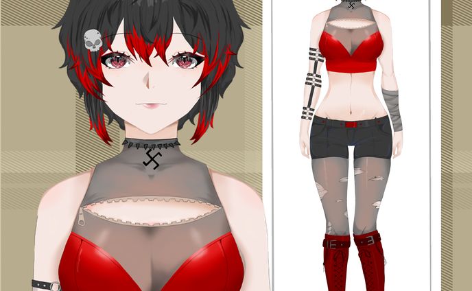 yami vtuber model