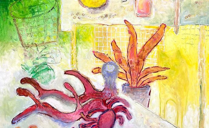『Still Life〈主観〉』
2022年　F100号（1620×1303mm）

#油彩画 #油絵 #art #oilpainting