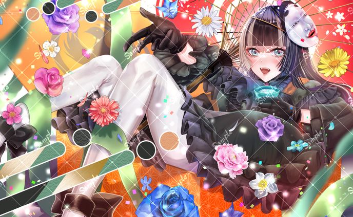 でん同士企画様　儒烏風亭らでんさん誕生祭応援広告
