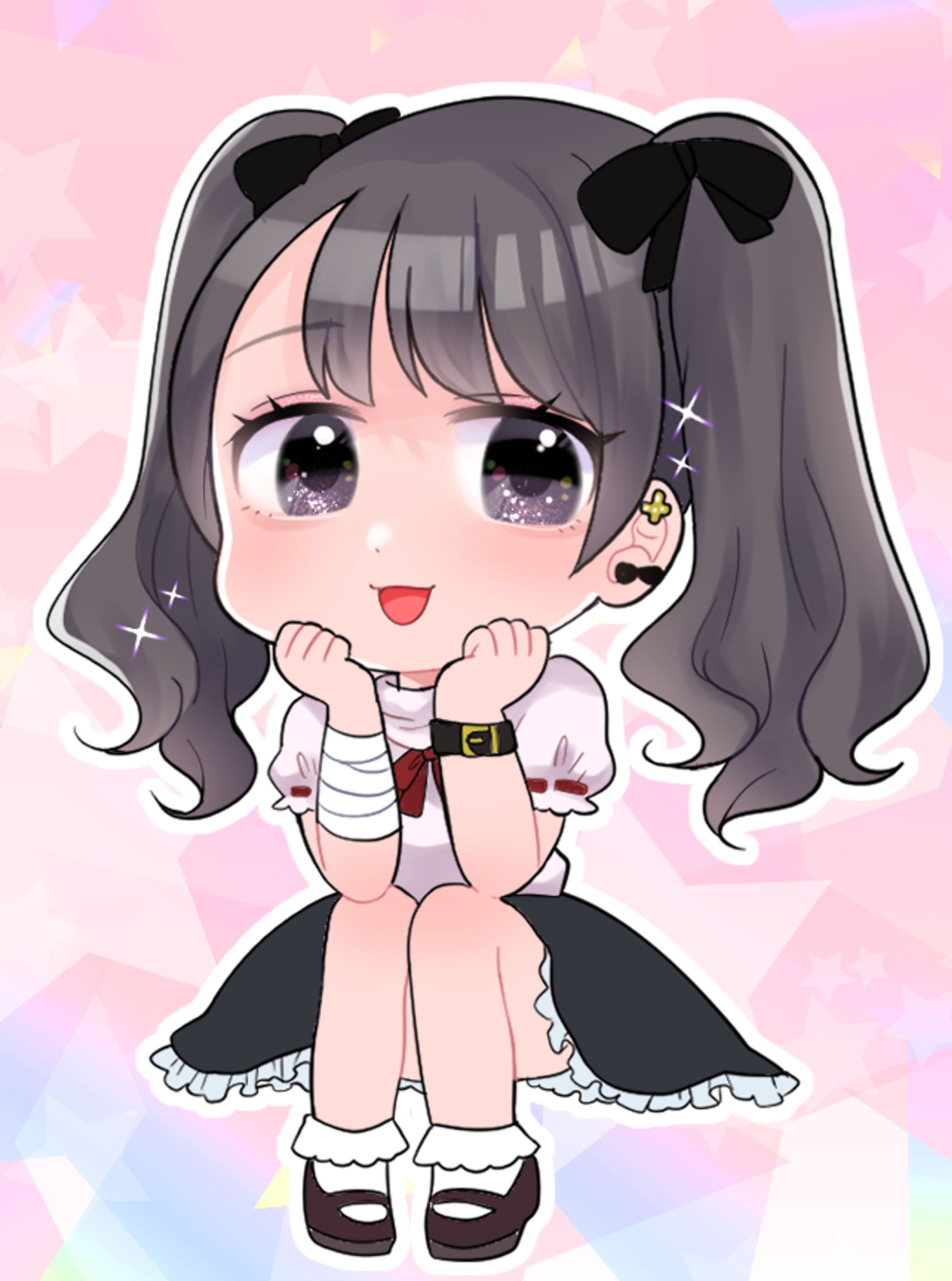 カラーイラスト(SDキャラ)-1