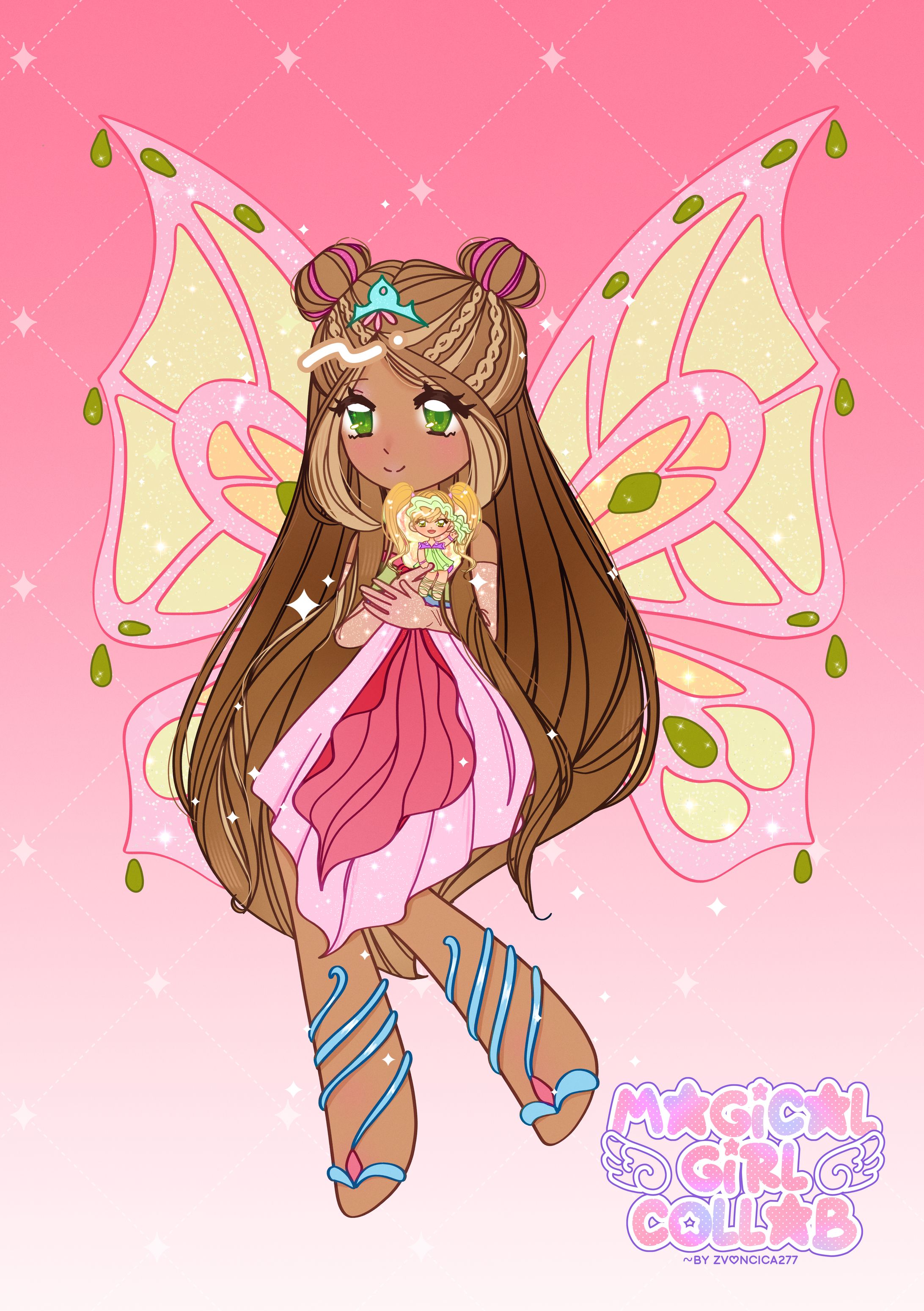 COLLAB - Magical Girls - Flora Winx Club-1
