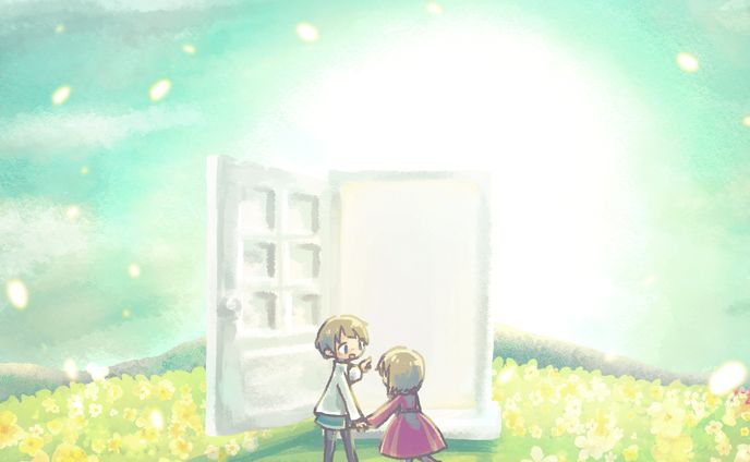 [FanArt]ドアを開ける短いゲーム