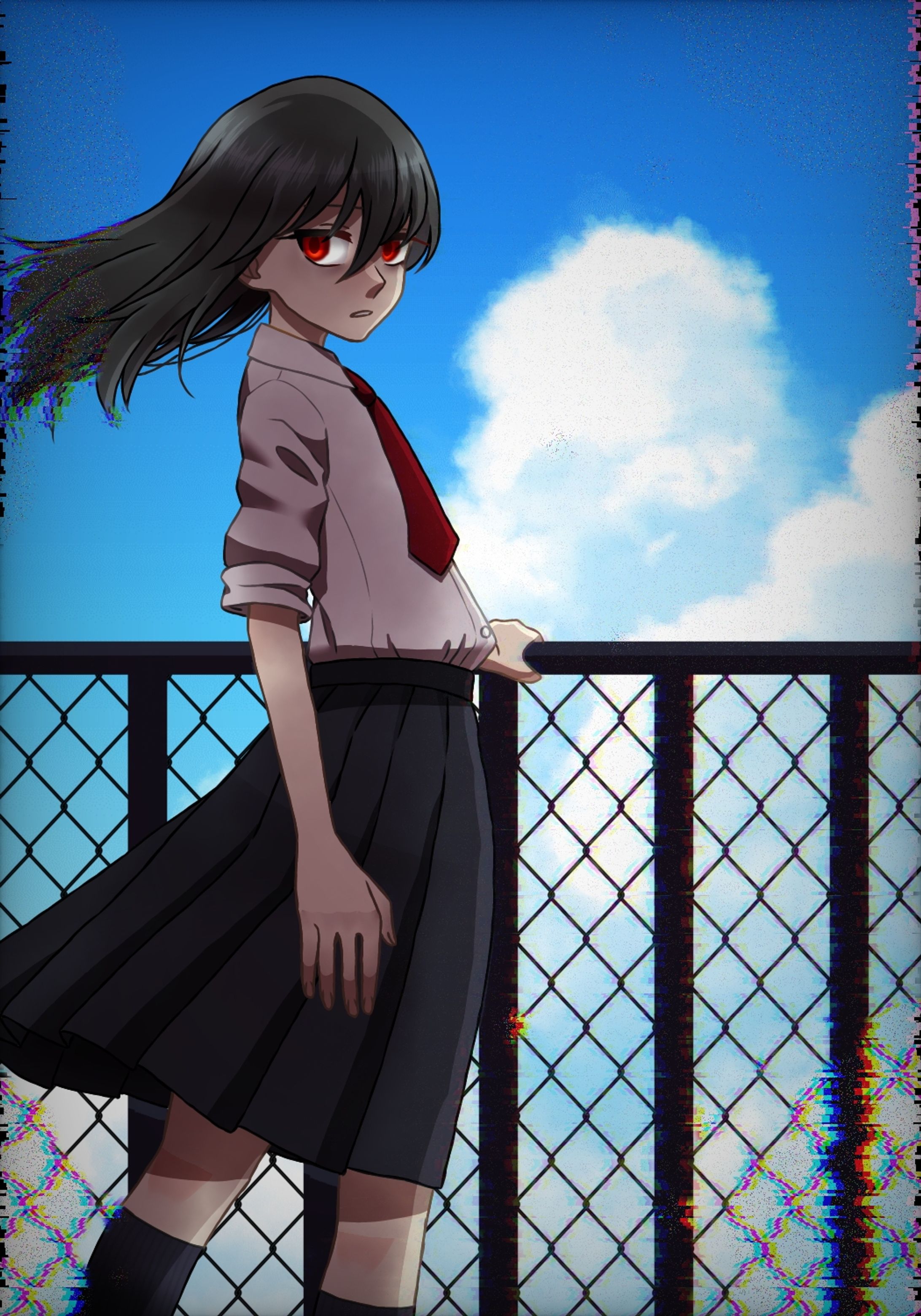 あの夏の屋上 / 創作-1