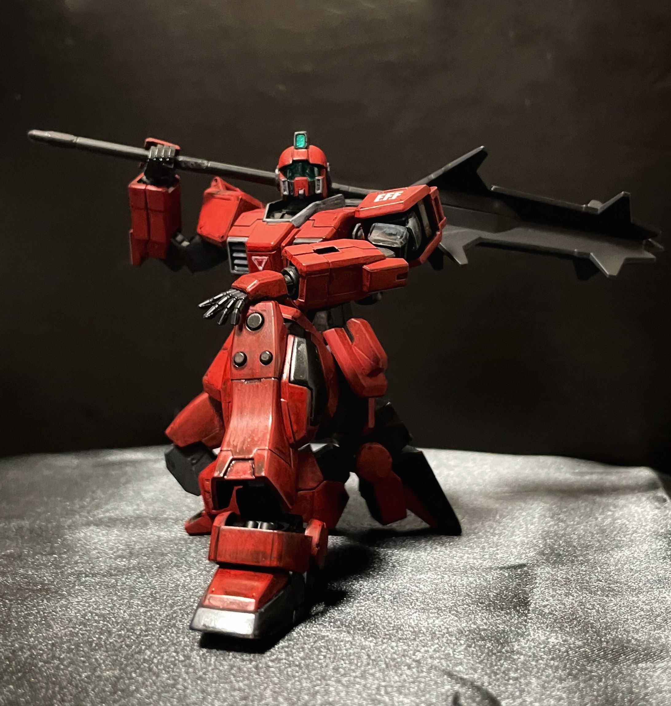 HG 陸戦型ジム　レッドオー-1