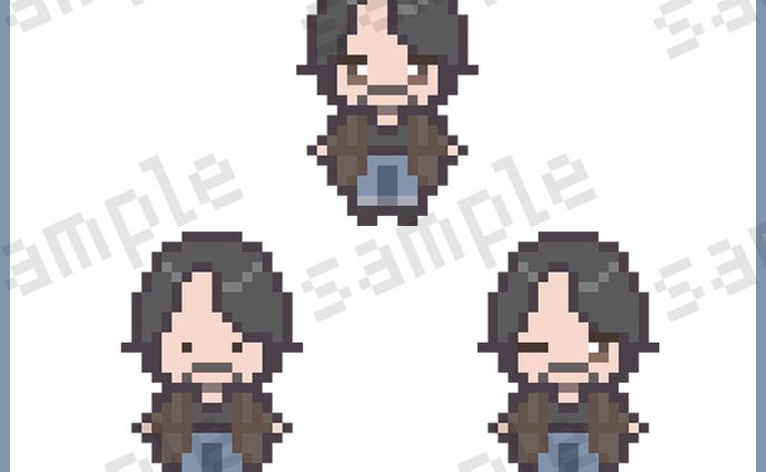 お仕事情報、ドット絵