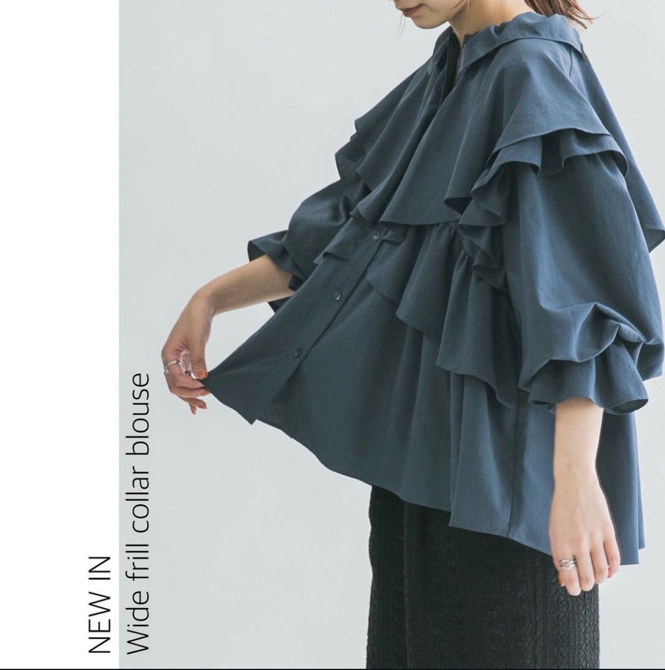 frill detail blouse-1