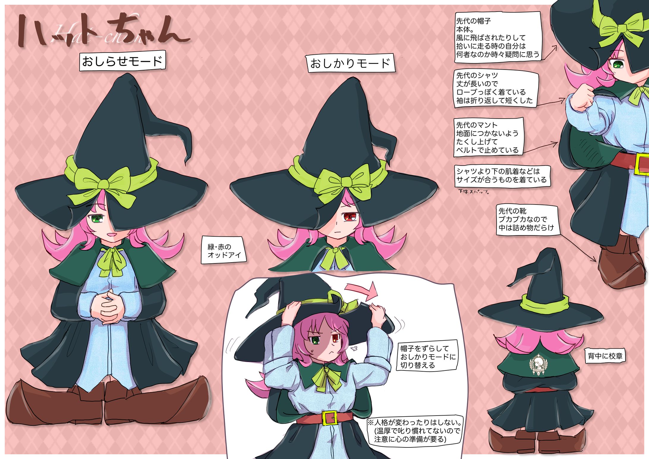 デザコン応募作品:ハットちゃん-1