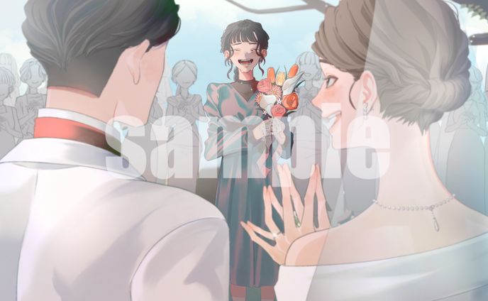 【お仕事】オリジナルMV用イラスト