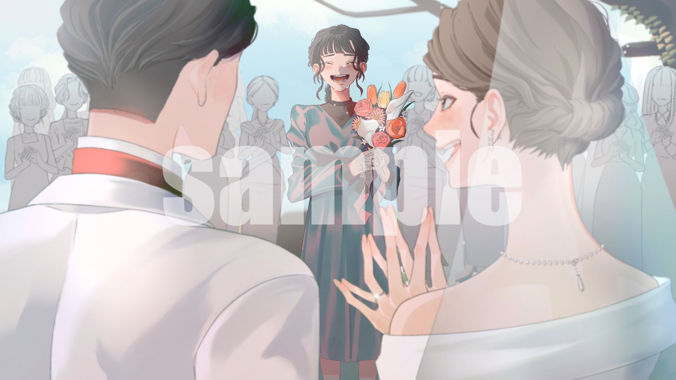 【お仕事】オリジナルMV用イラスト-1