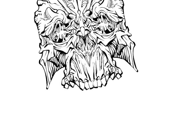 #art #artwork #illustration #illust #illustrator #digitalinking #drawing #draw #digitalillustration #digitalart #skull #skullart #skullhead #skullartwork #絵#イラスト#イラストレーター#スカル #骸骨
