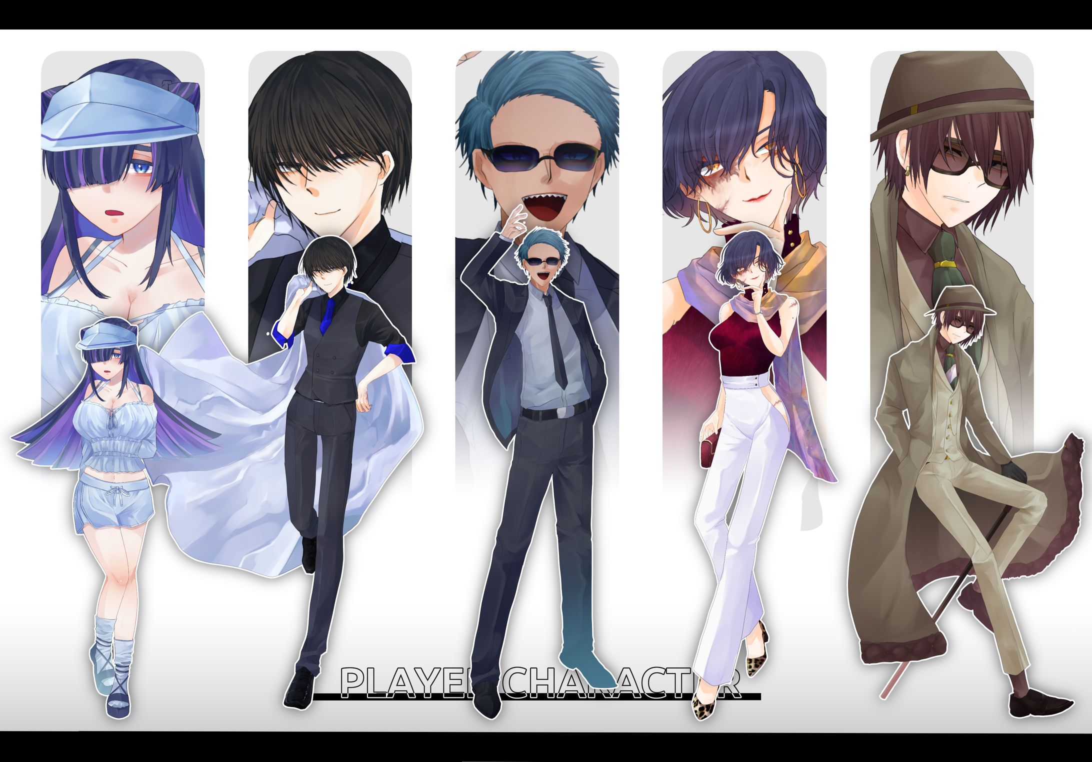 TRPG立ち絵①-1