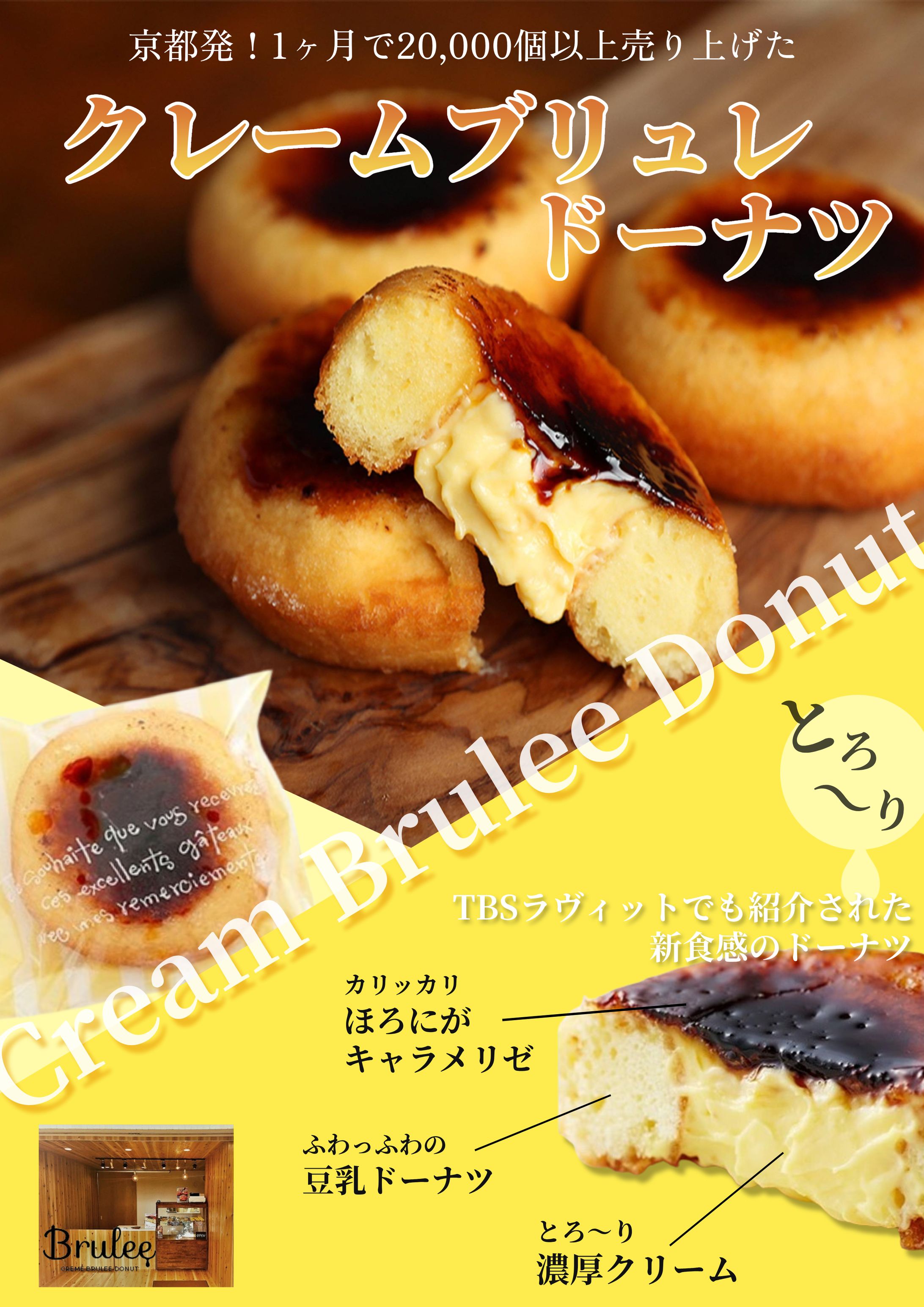 スーパー販促物　クレームブリュレドーナツ-1