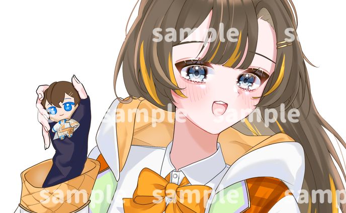 【Free request】SNSアイコン(みーちゃん様)