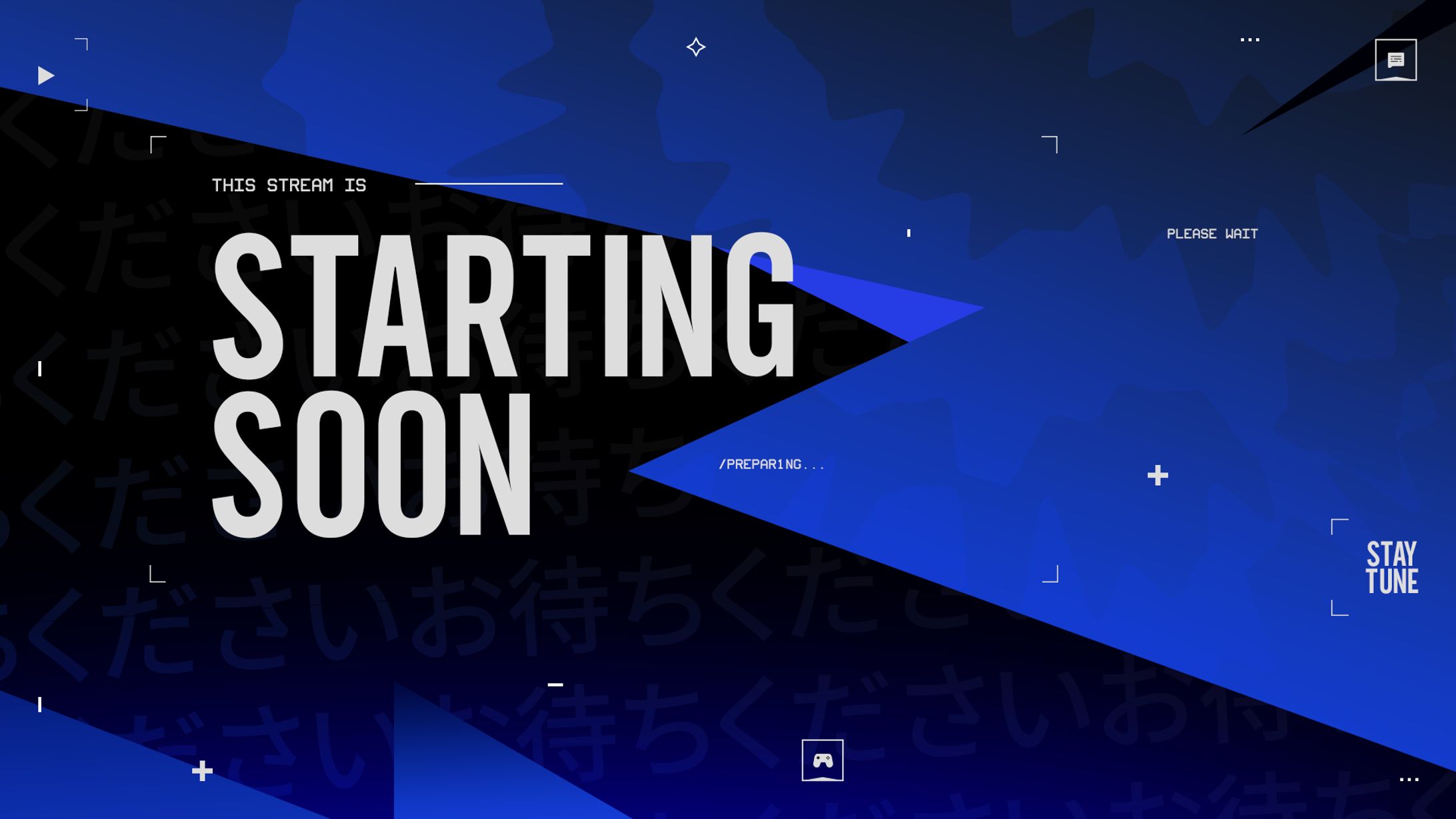 Modern Gaming - Stream Overlay [Etsy]-1