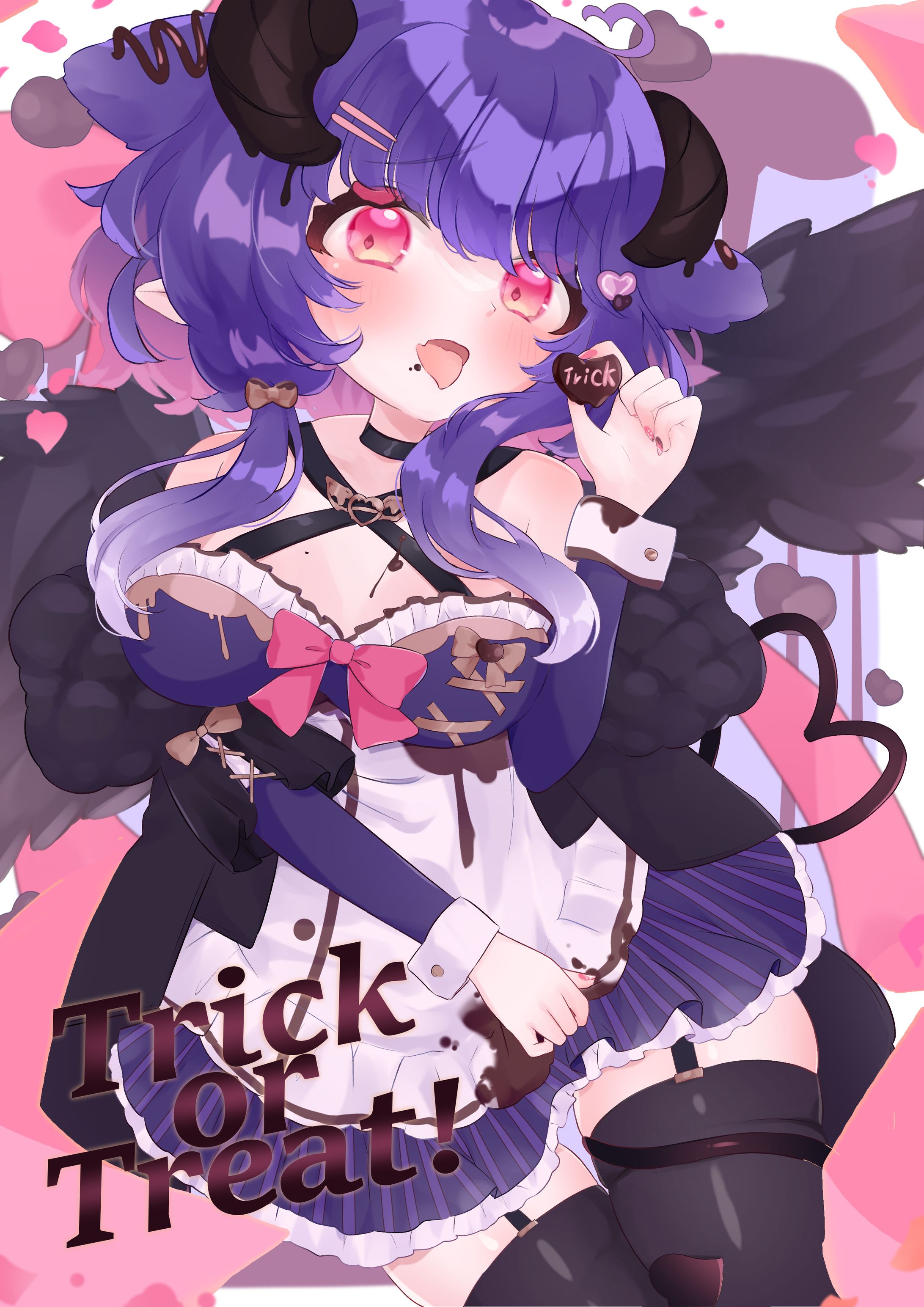 【創作】恋する小悪魔メイドさん-1