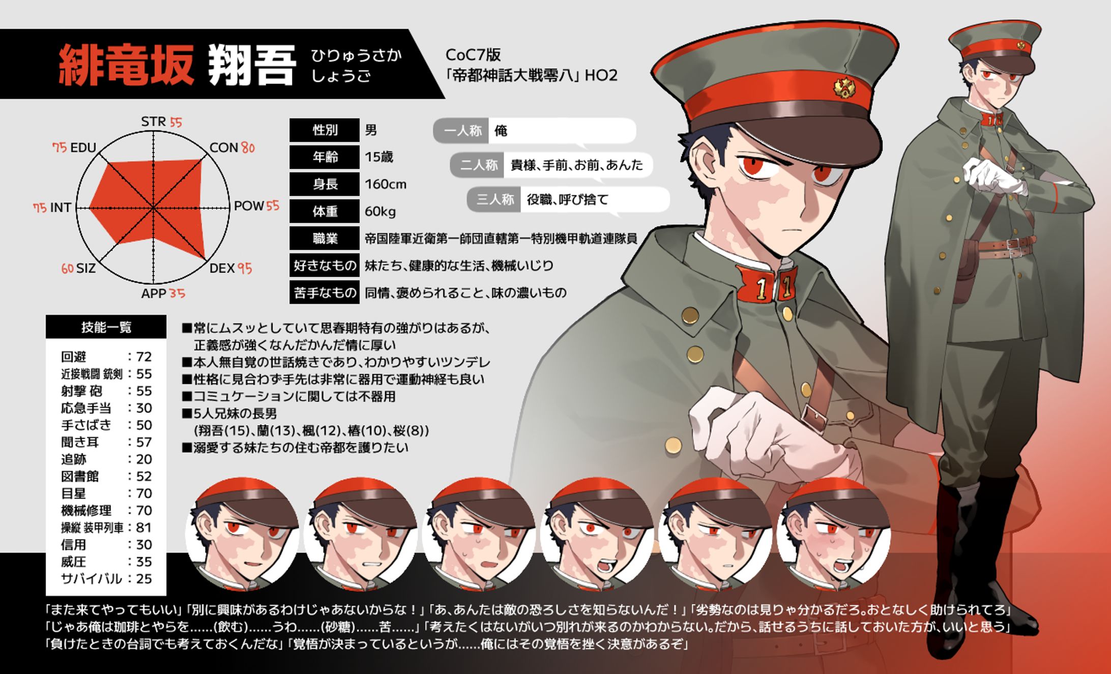 オリジナル TRPG探索者-1