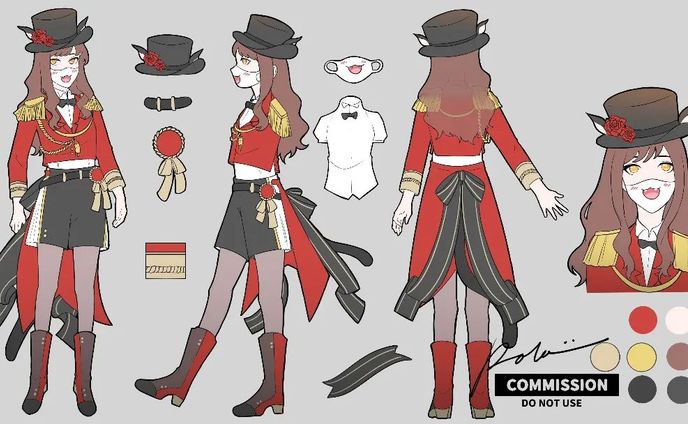 (2022 CM works) Character design for @duke.inquisitor 