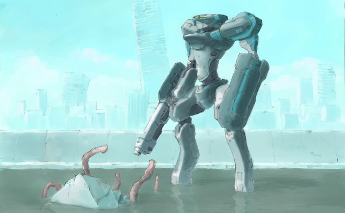 オリジナルロボット　メカ