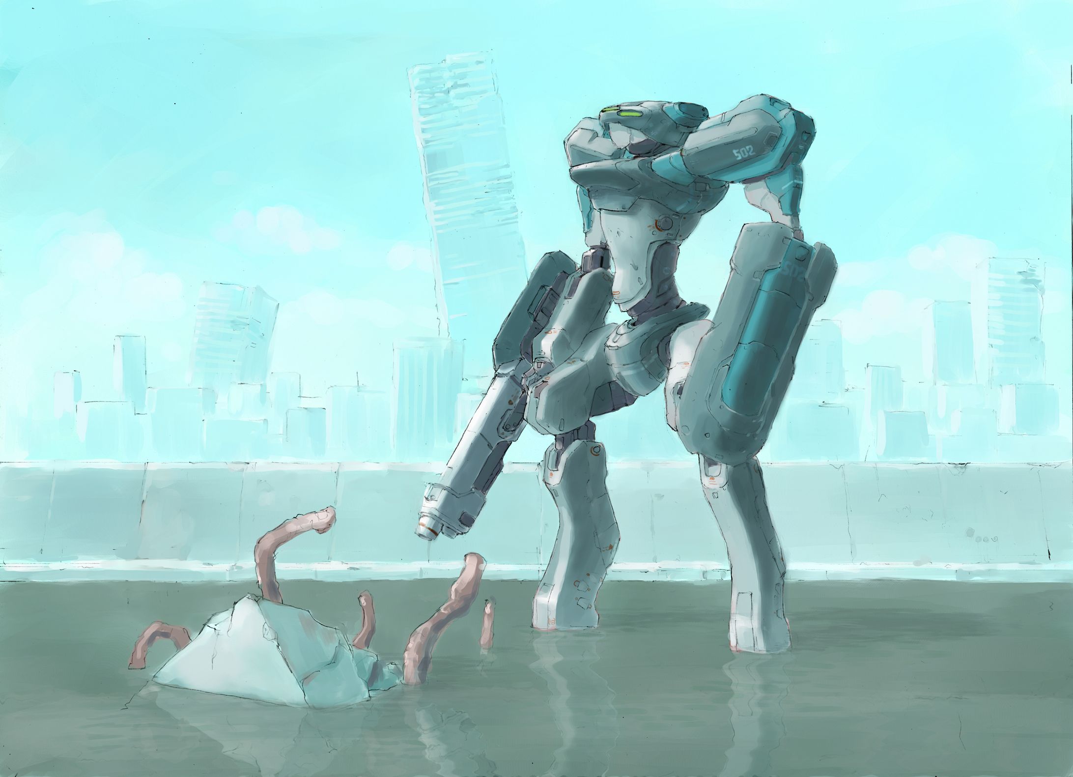 オリジナルロボット　メカ-1