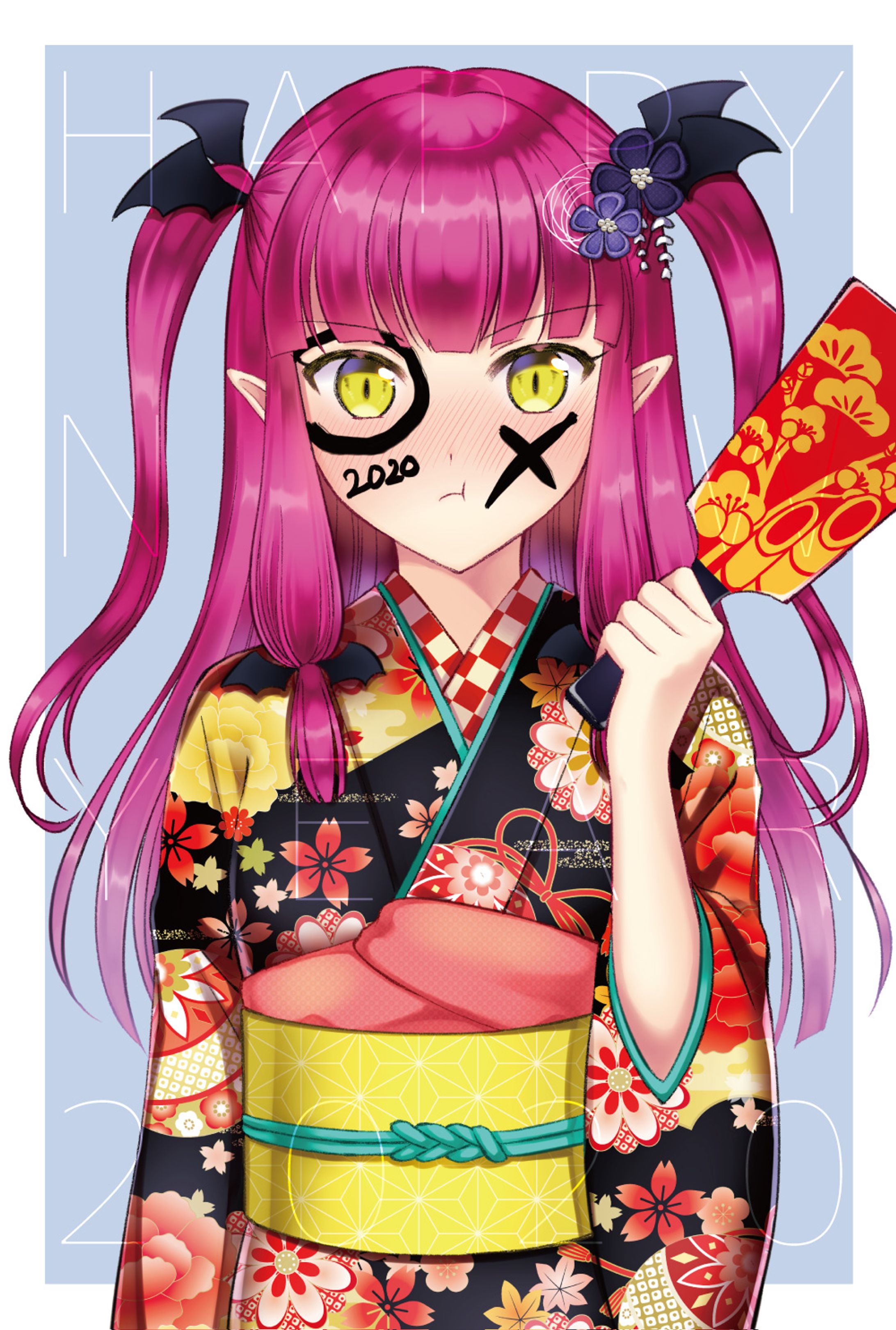はねつきで負けてむくれる女の子-1