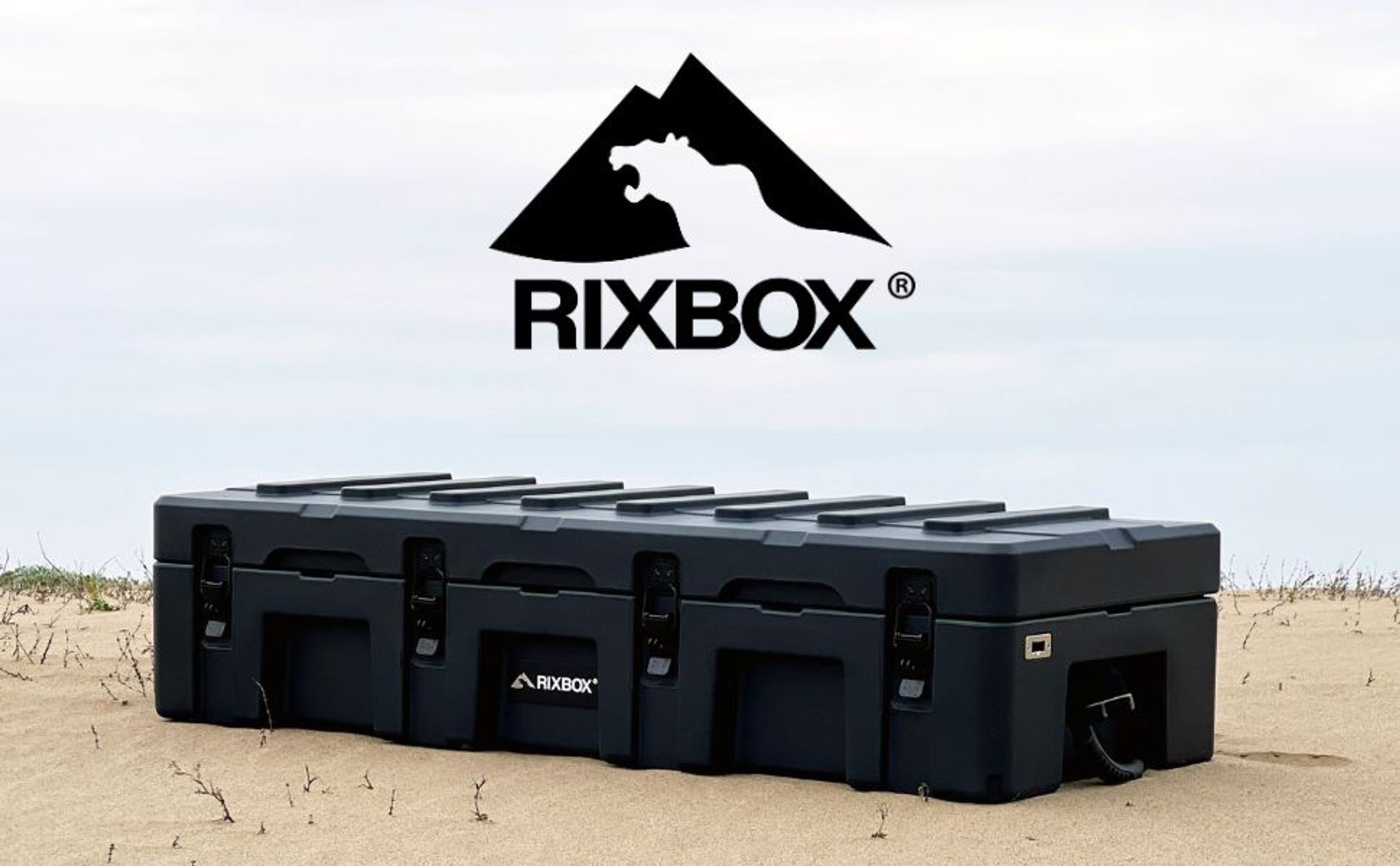 アウトドアギアブランド「RIXBOX」のロゴデザイン-1