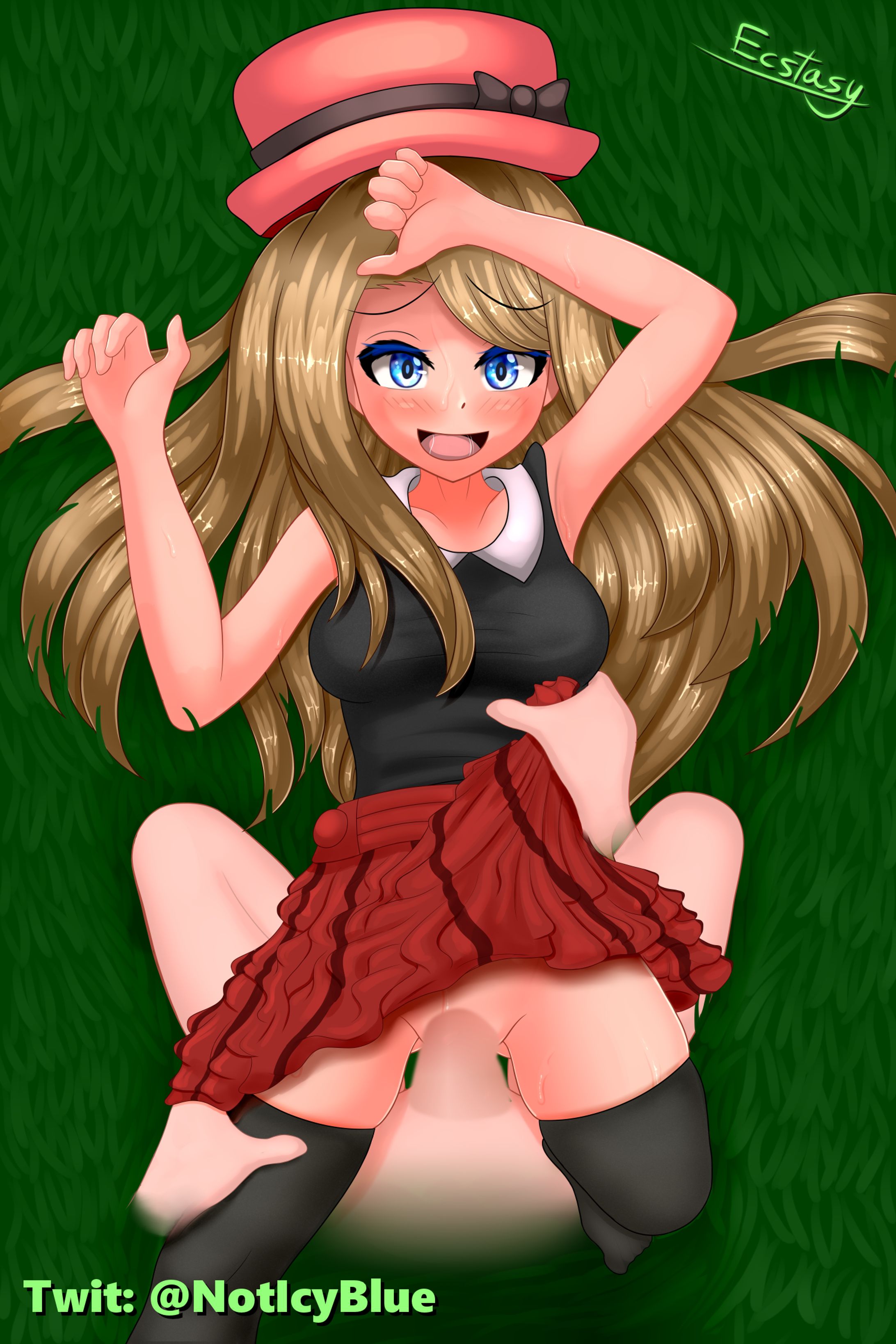 Commission: Serena Sex (Pokemon, Fully Shaded) -1