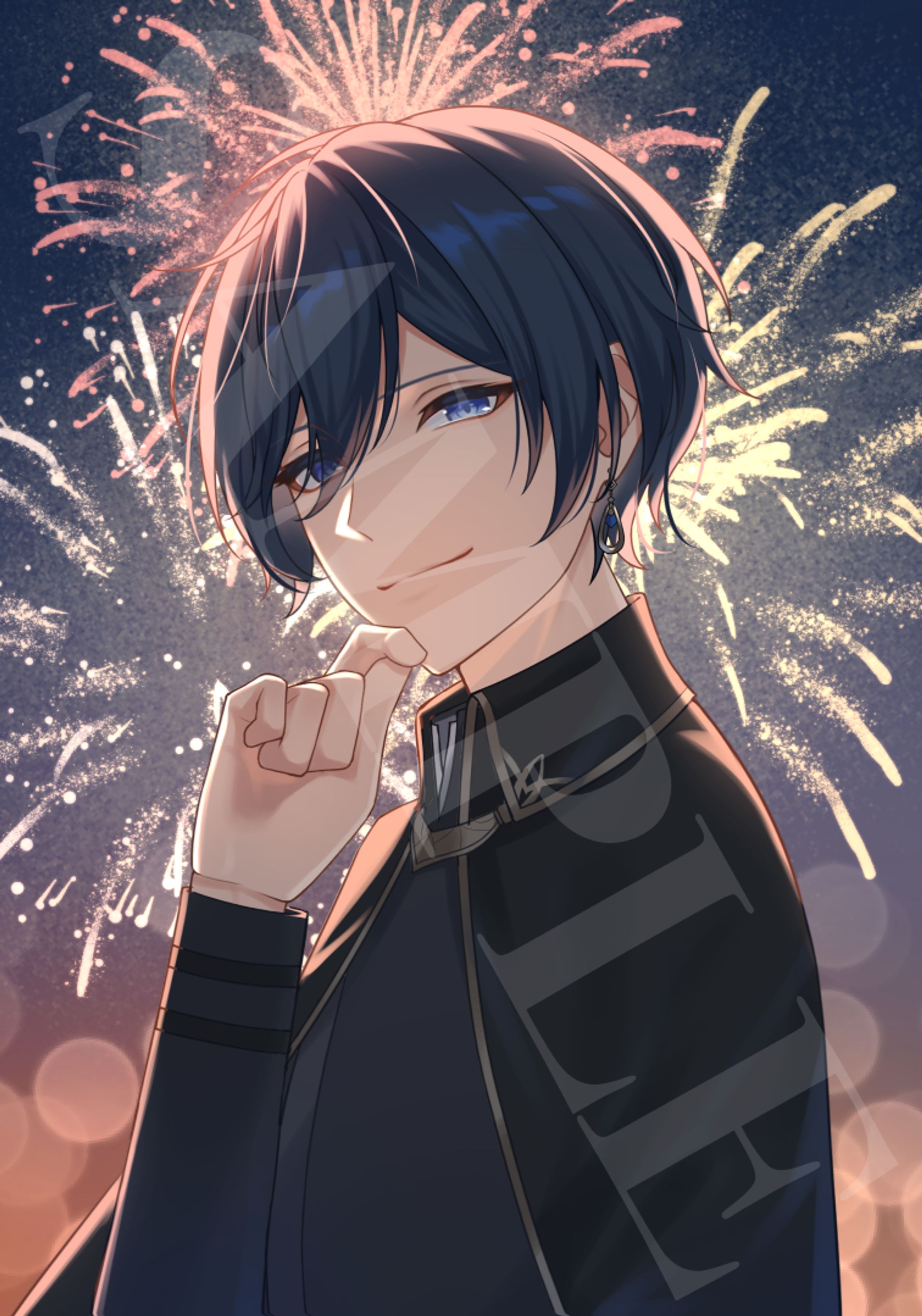 【個人様】ファンクラブ特典用壁紙イラスト-1