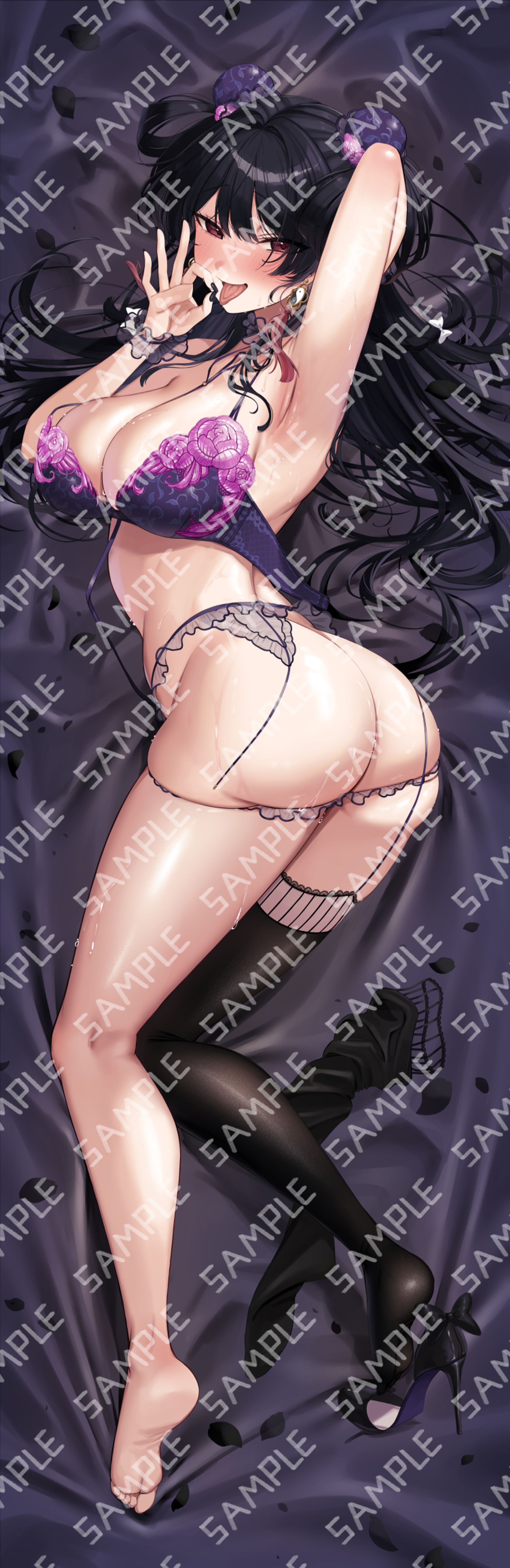 FemdomAtelier様　抱き枕カバーイラスト-1