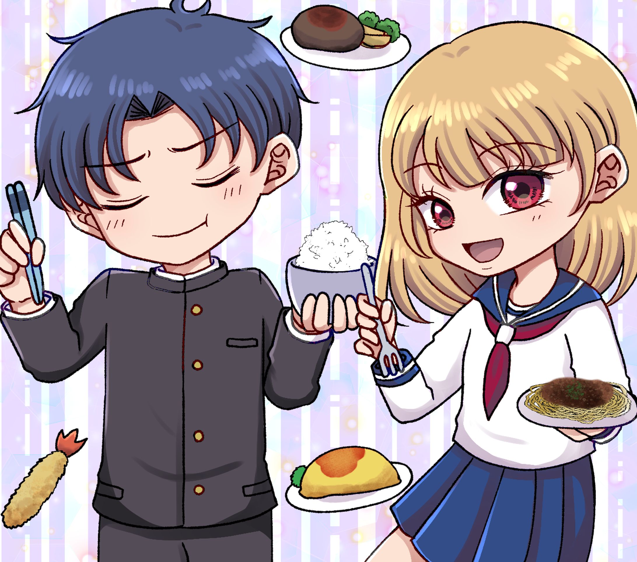 ちびキャラサンプル(5枚)-1