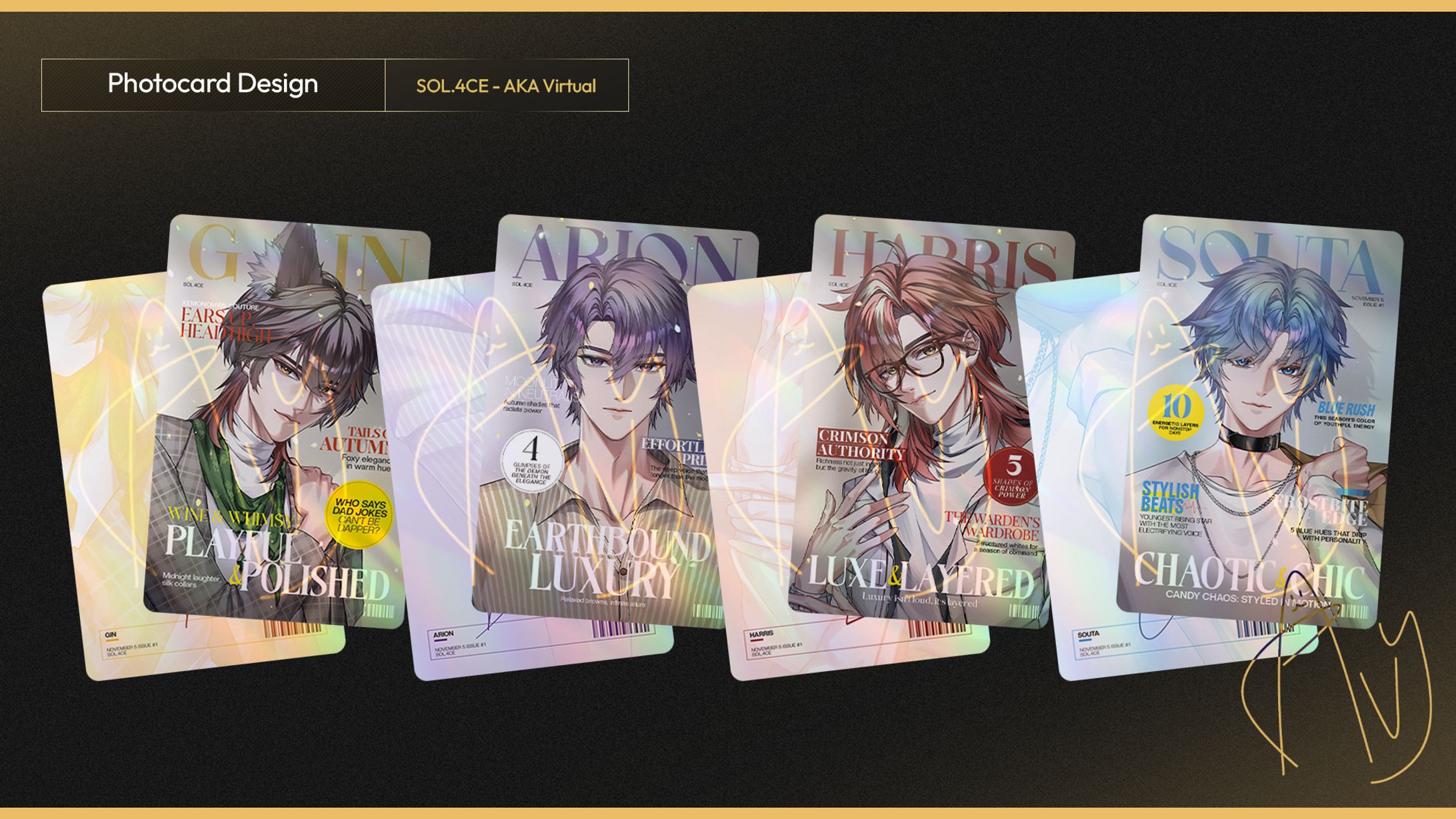 Photocard Design for EOS (formerly SOL.4CE)-1