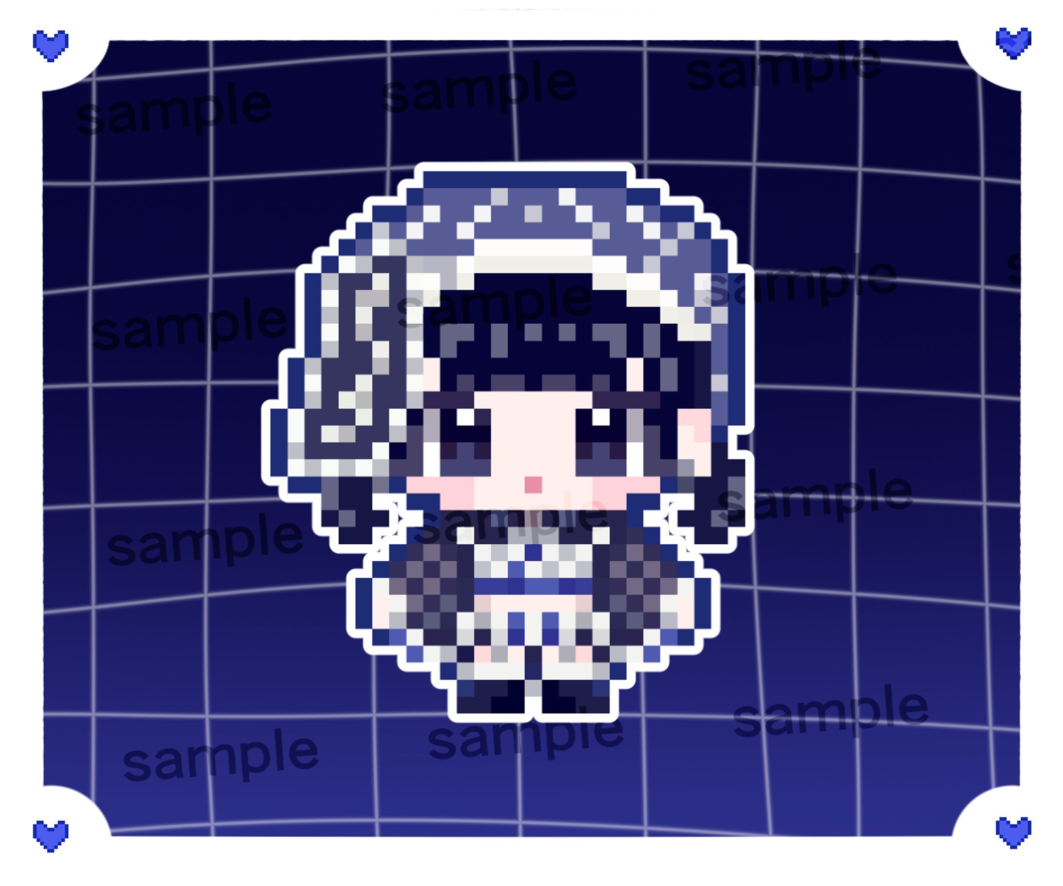 ご依頼　ドット立ち絵化-1