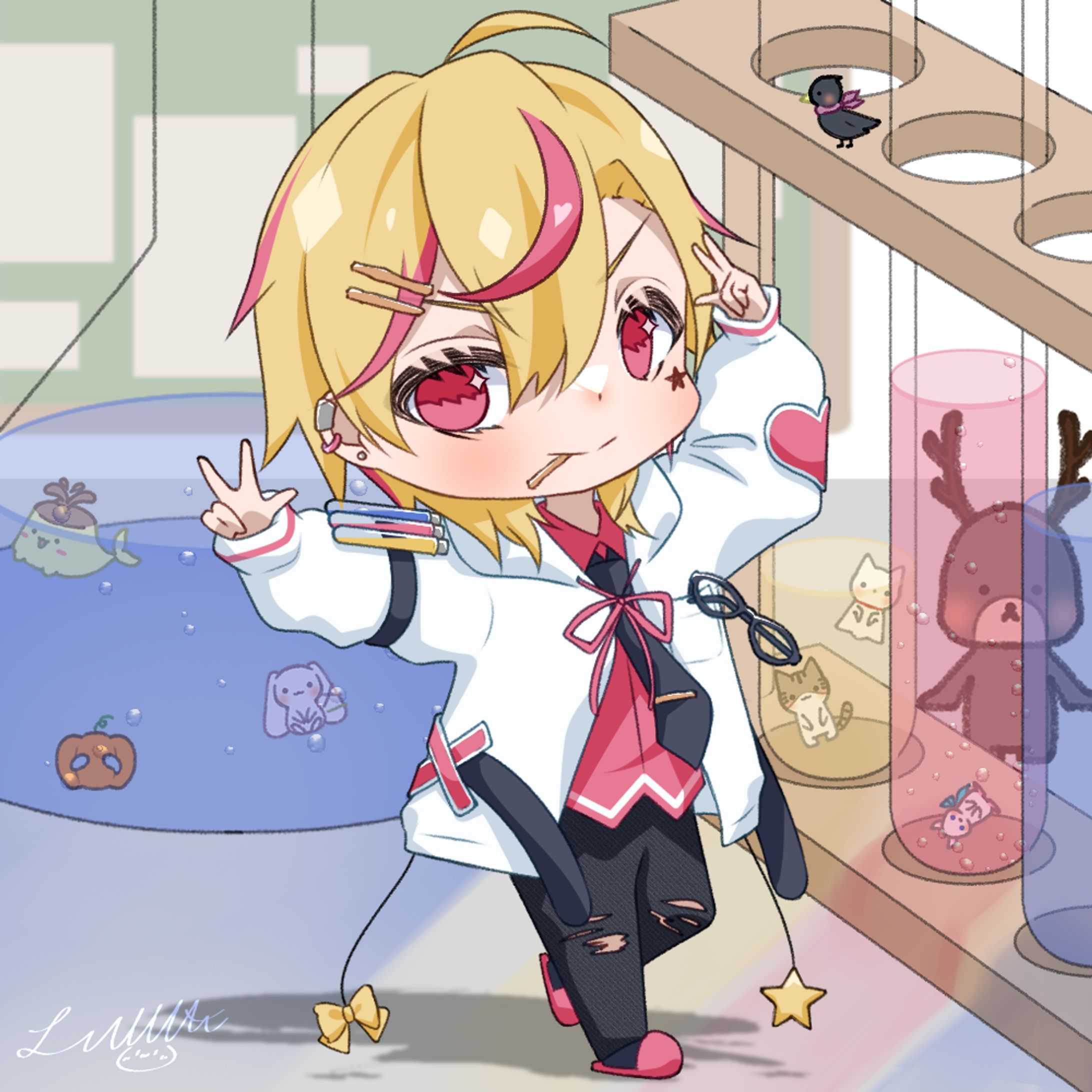 【Illust】いもけんぴ博士-1