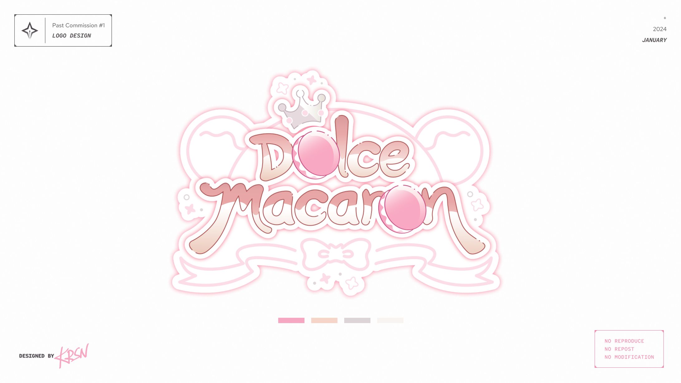 Dolce Macaron ⬥︎ Logo Design-1