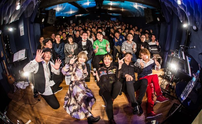 ライブイベント かえひび　ライブ写真