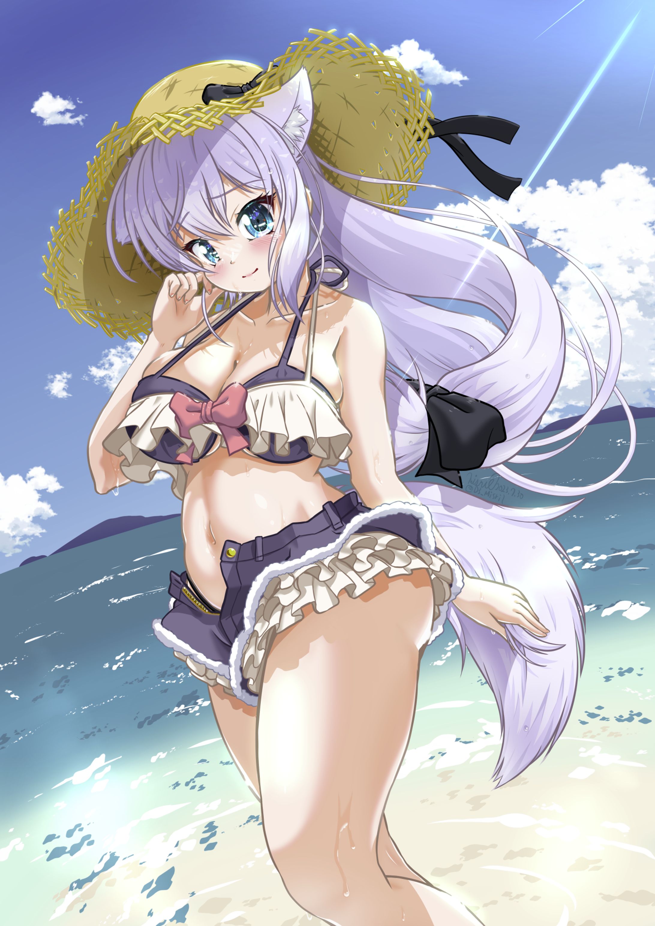 あの・・・この水着、どうですか・・・？-1