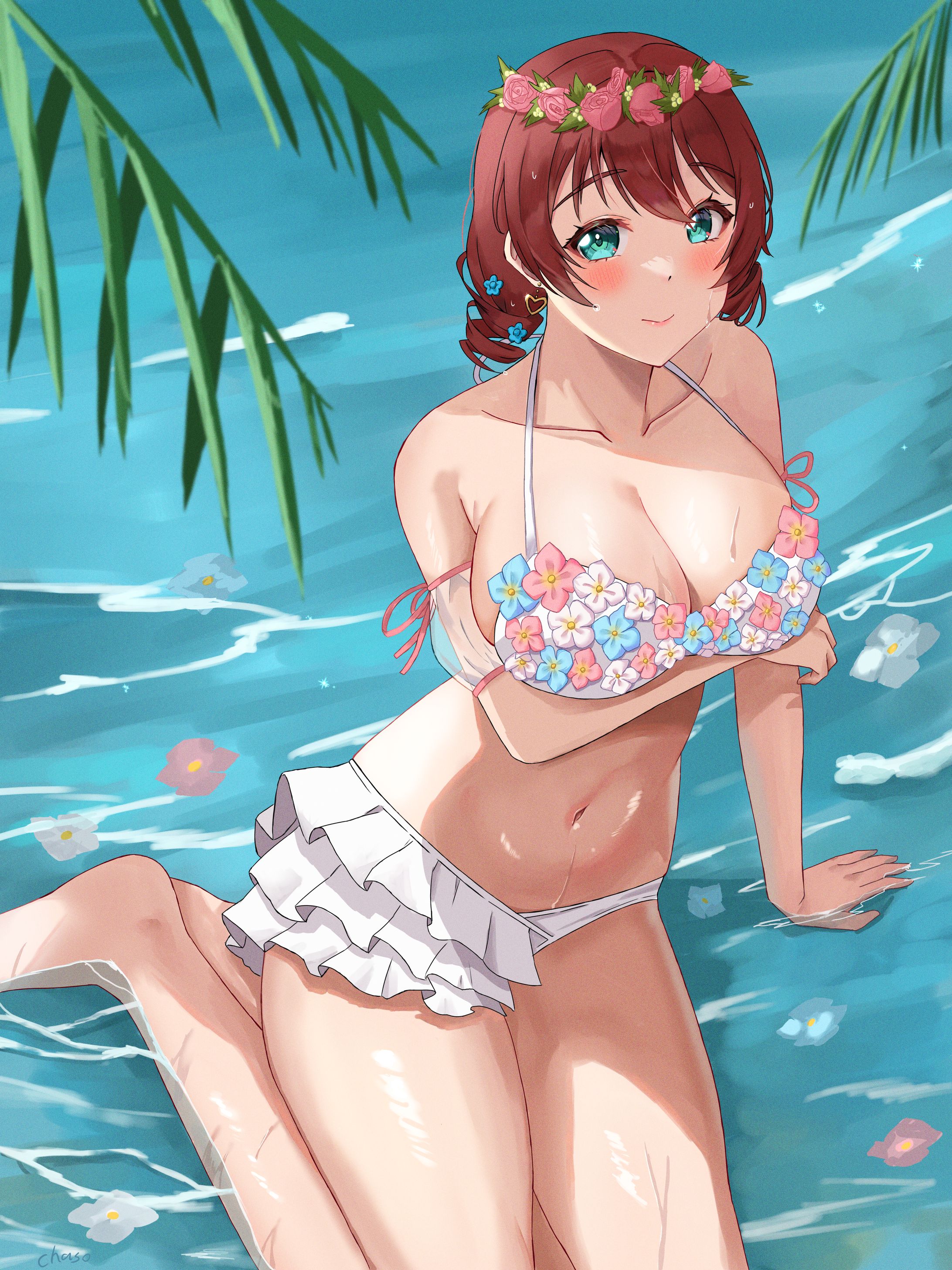 エマヴェルデちゃん水着-1