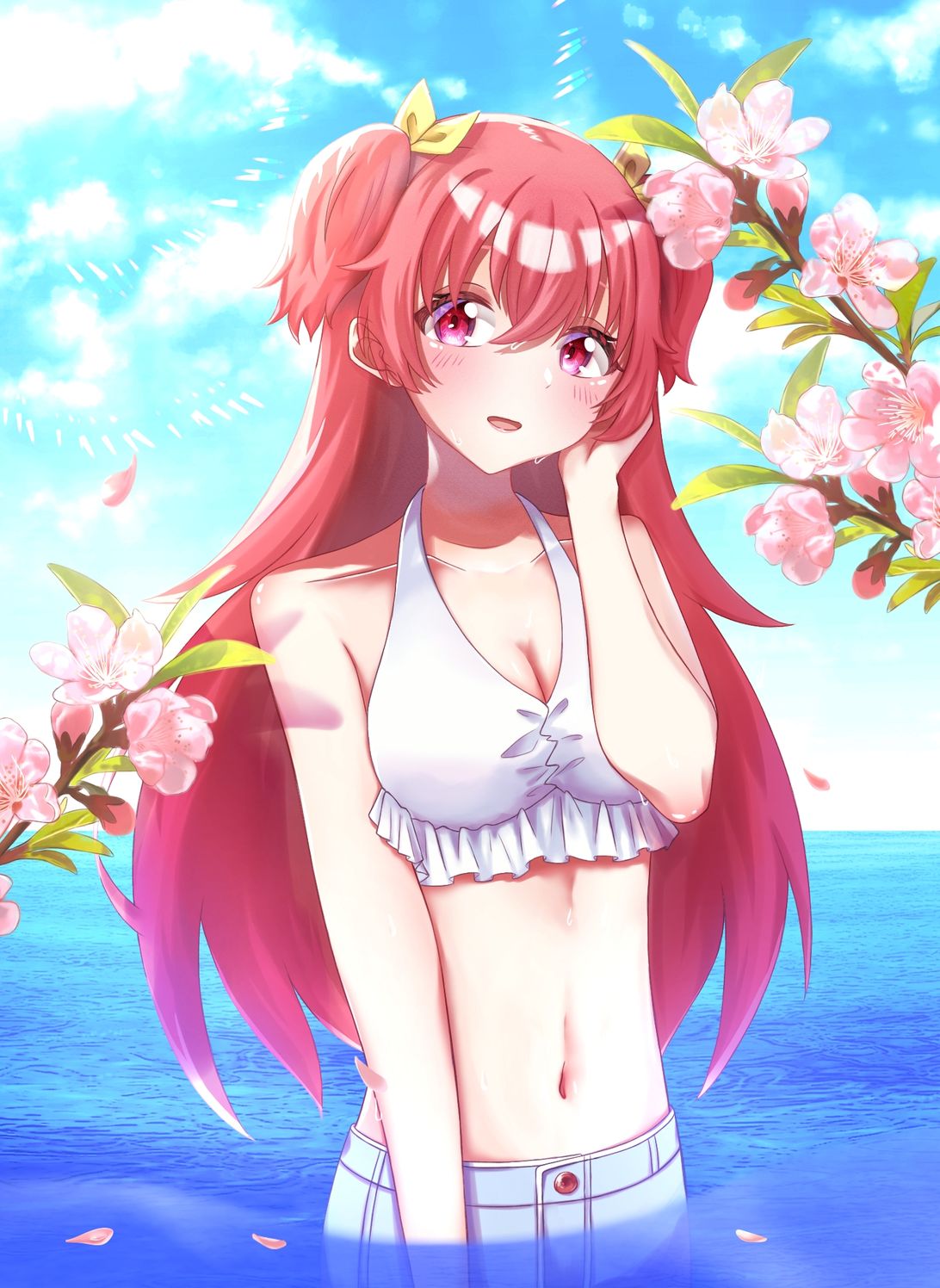 水着桃井愛莉ちゃん