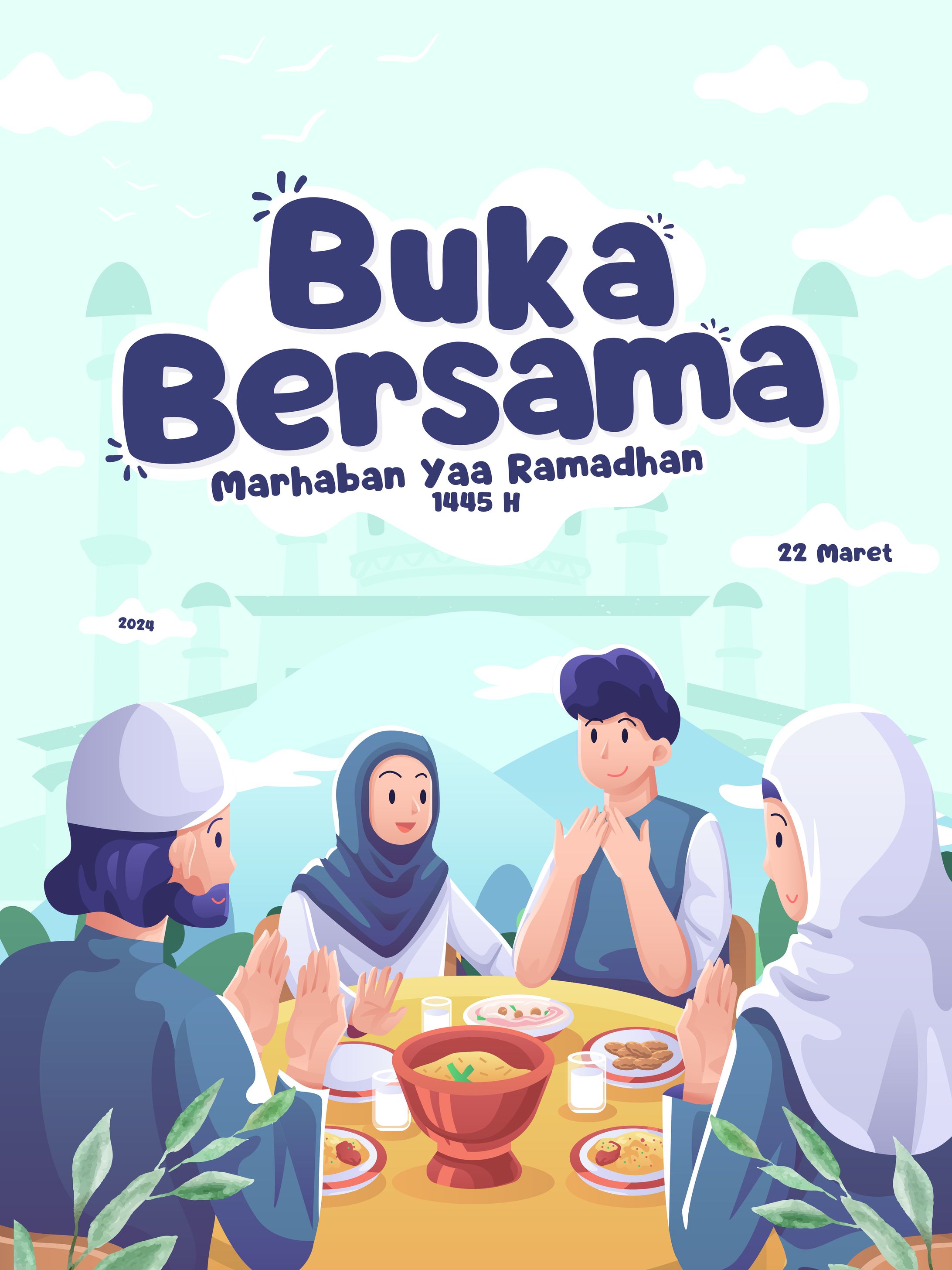 Poster Design - Buka Bersama -1