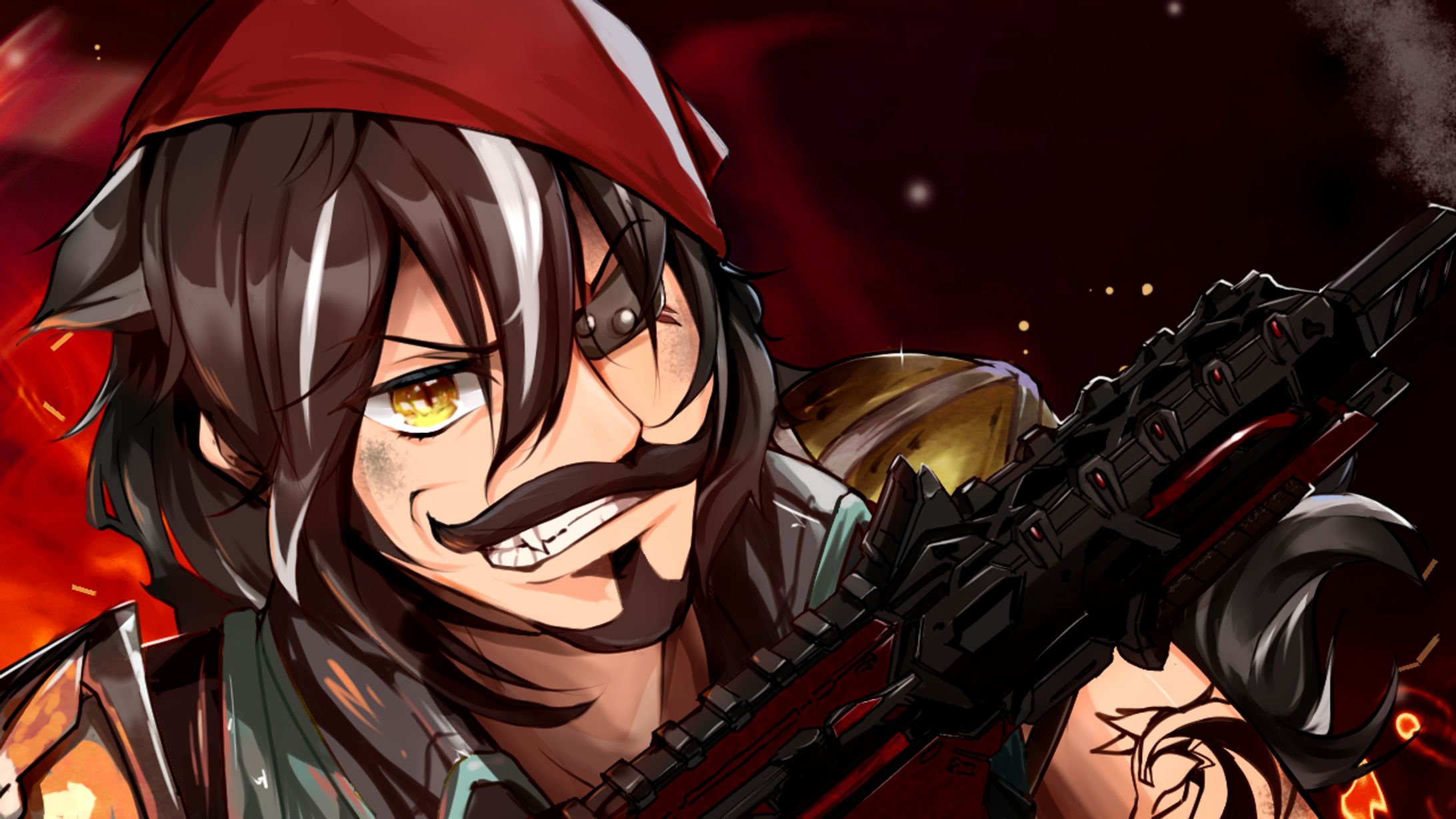 Vtuber +Apexスキンコラボレーションイラスト-1