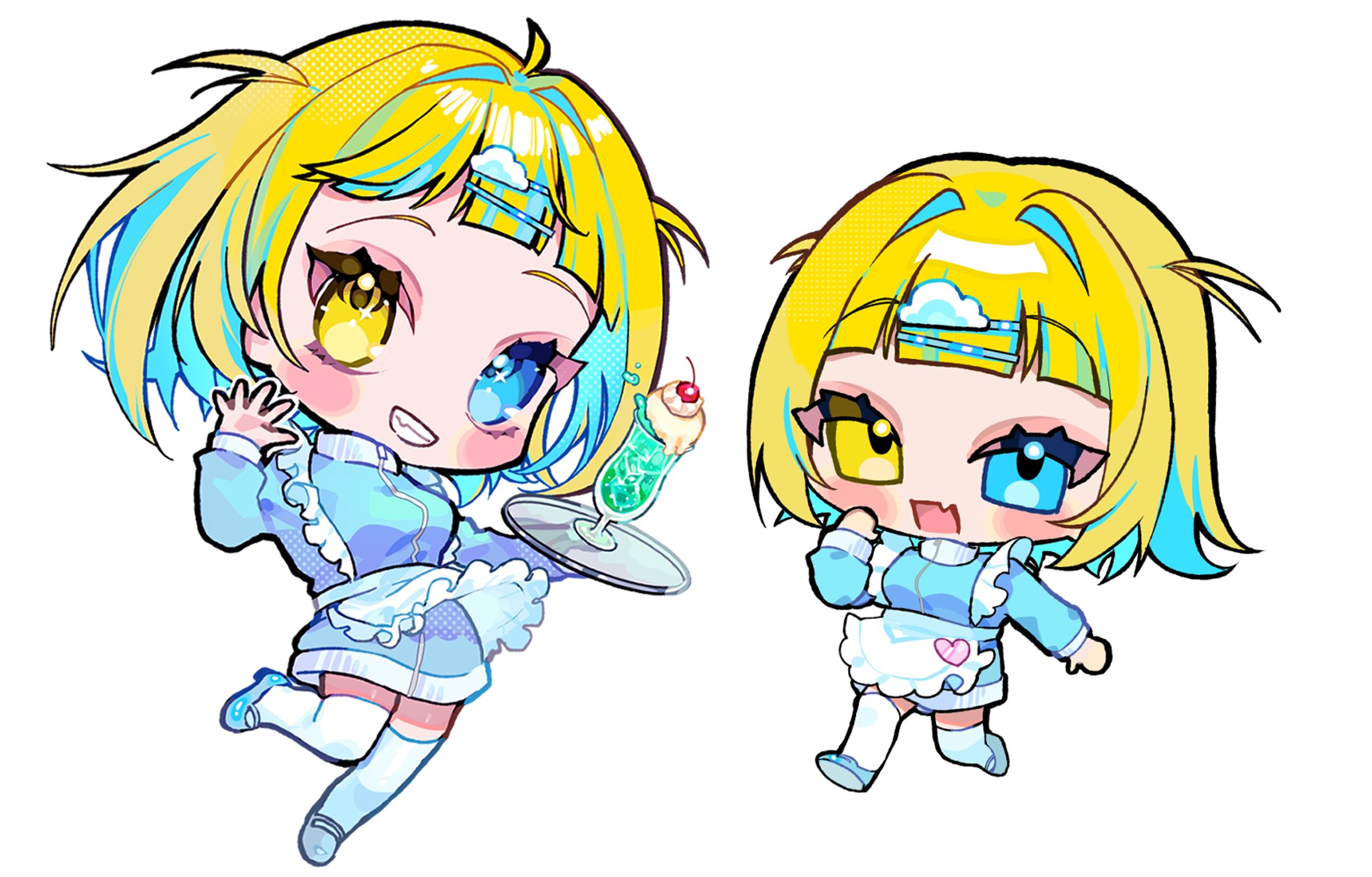 創作　SDイラスト、ミニSDイラスト-1