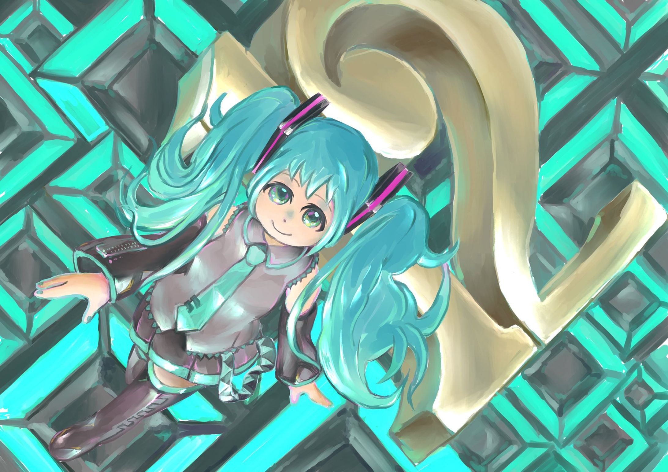 HATSUNE MIKU 2019 ILLUSTRATION-1