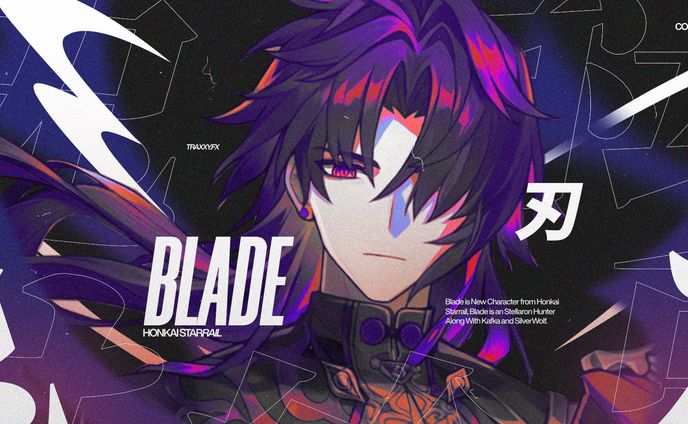 Blade Honkai: Star Rail Wallpaper Design