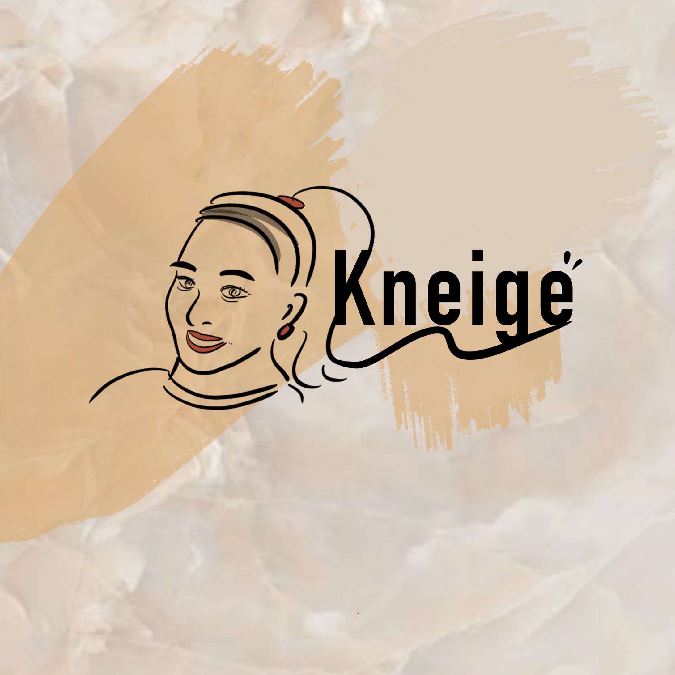 【ロゴデザイン】Kneige design（ネージュ）-1