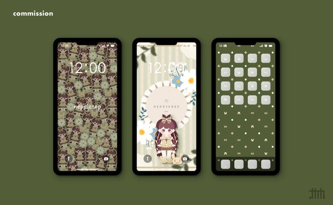 【skeb】Jollepoker 様 スマホ壁紙