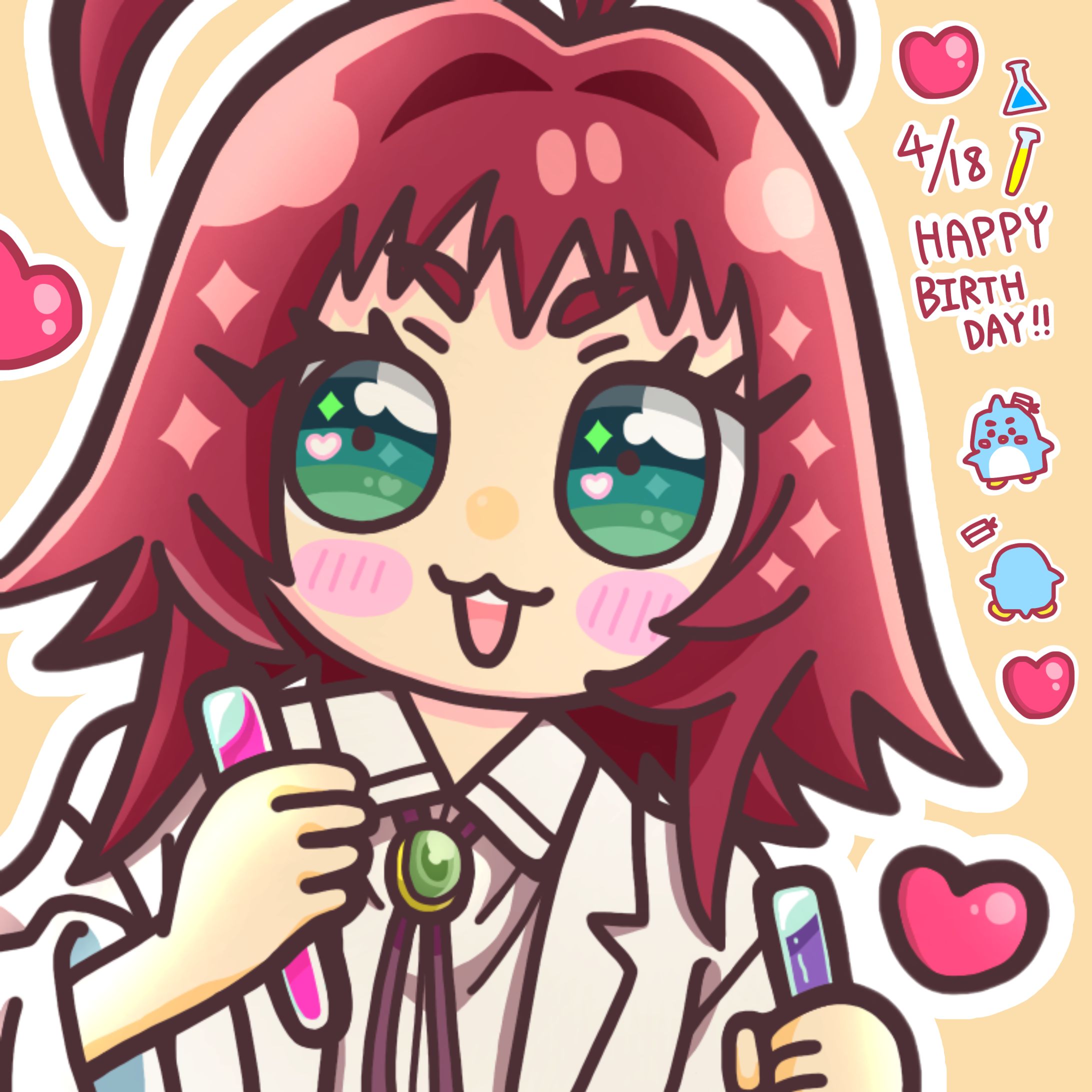240418_薬膳楠莉_生誕イラスト -1