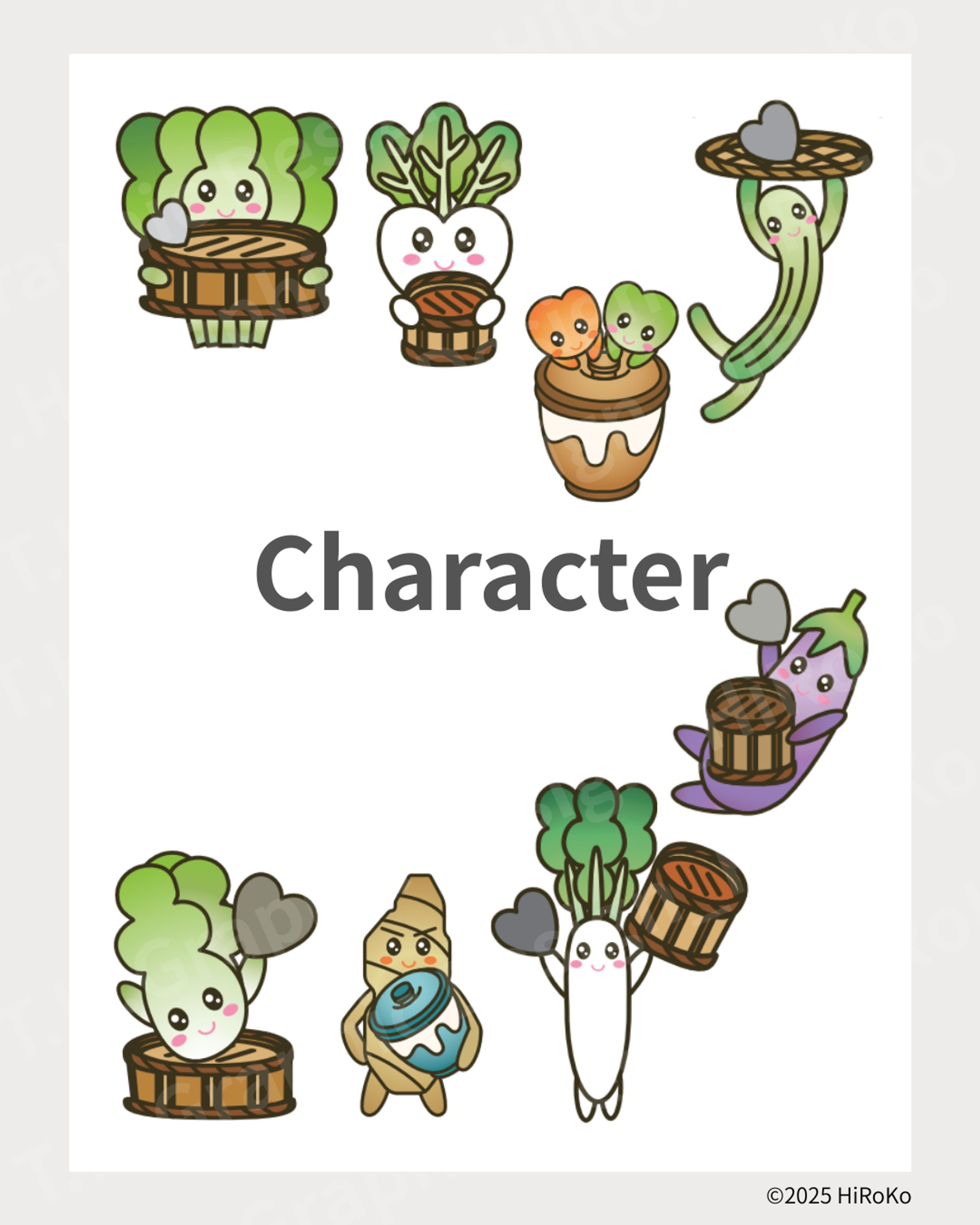 キャラクターデザインのご紹介。-1